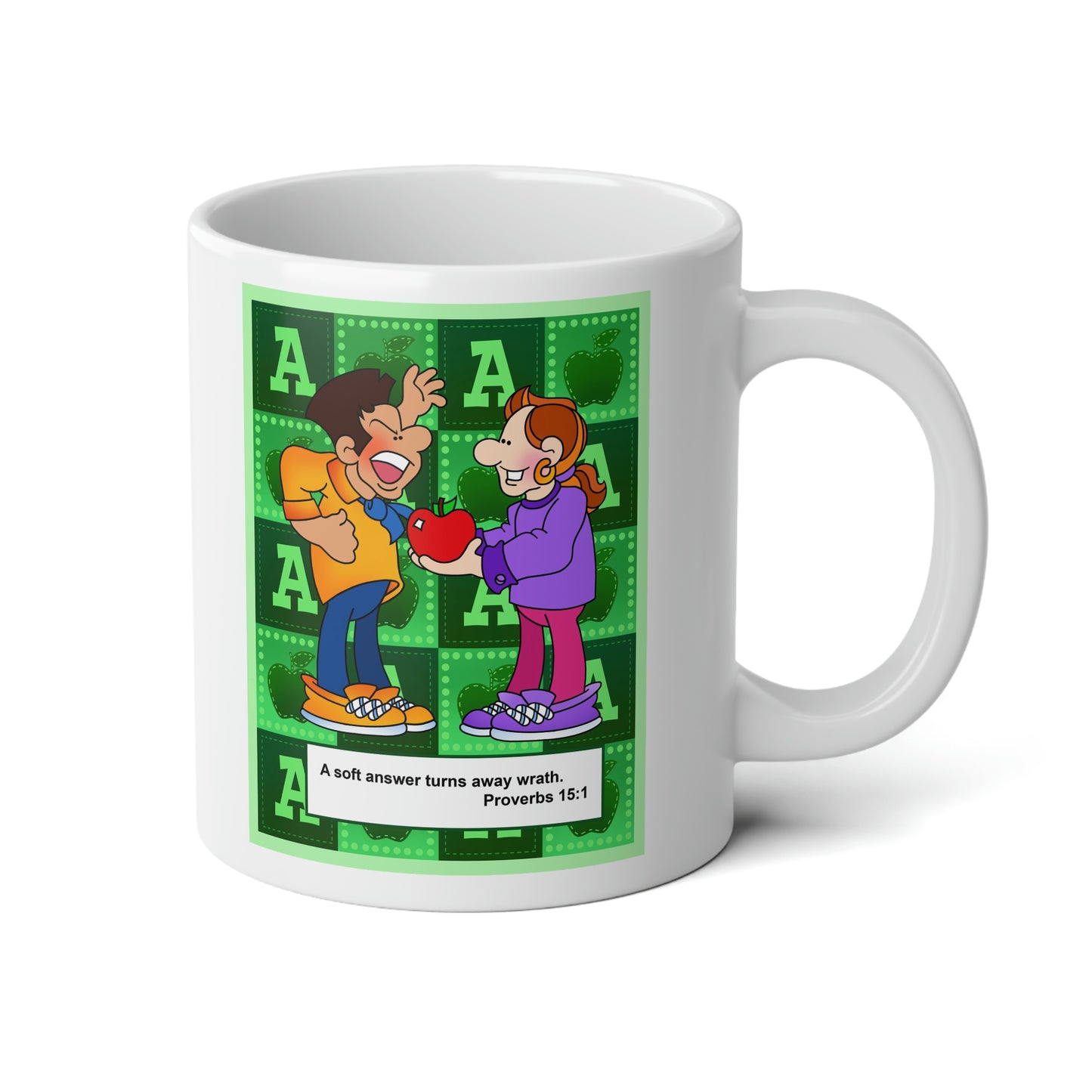 The Bible as Simple as ABC A Jumbo Mug, 20oz