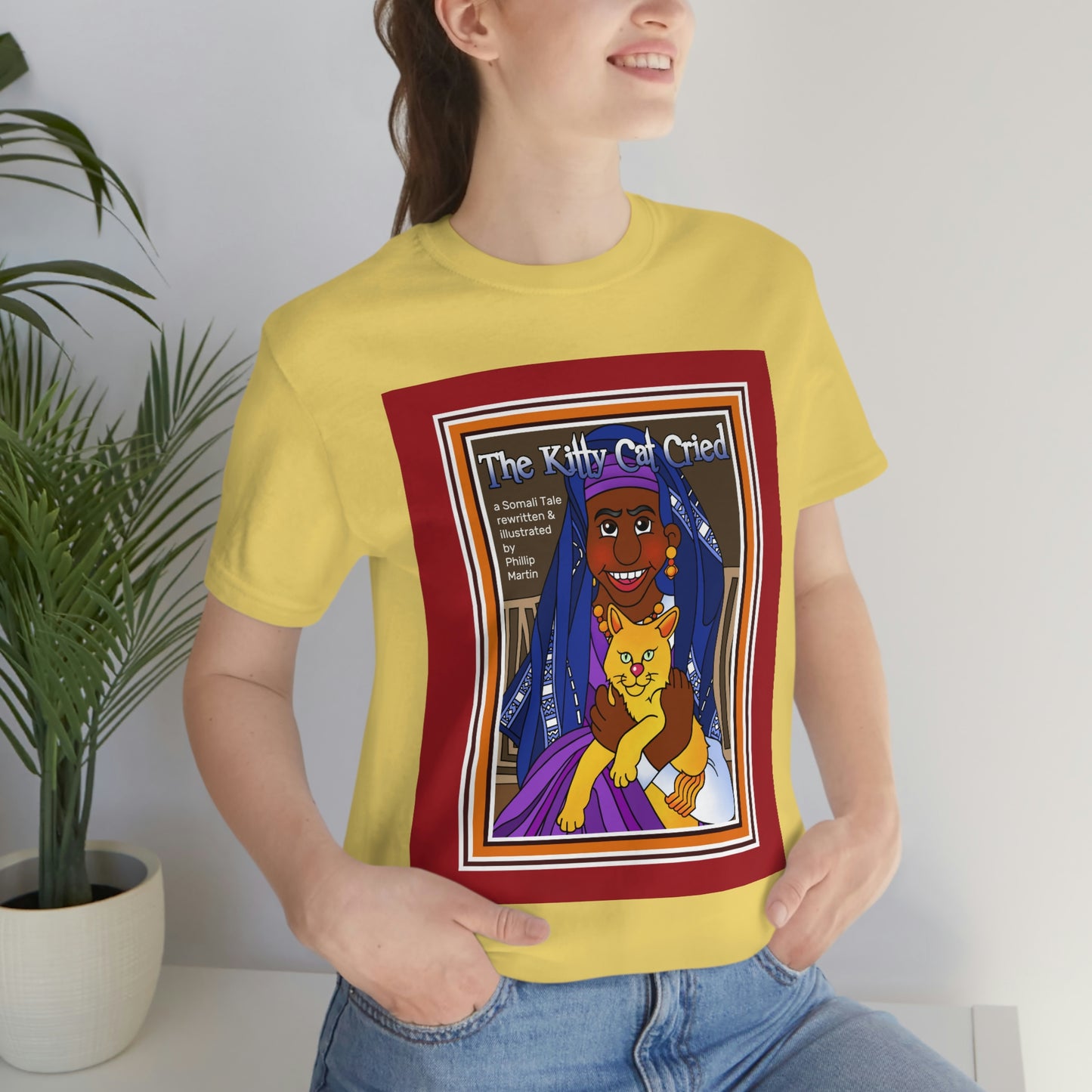 The Kitty Cat Cried Unisex Jersey Short Sleeve Tee