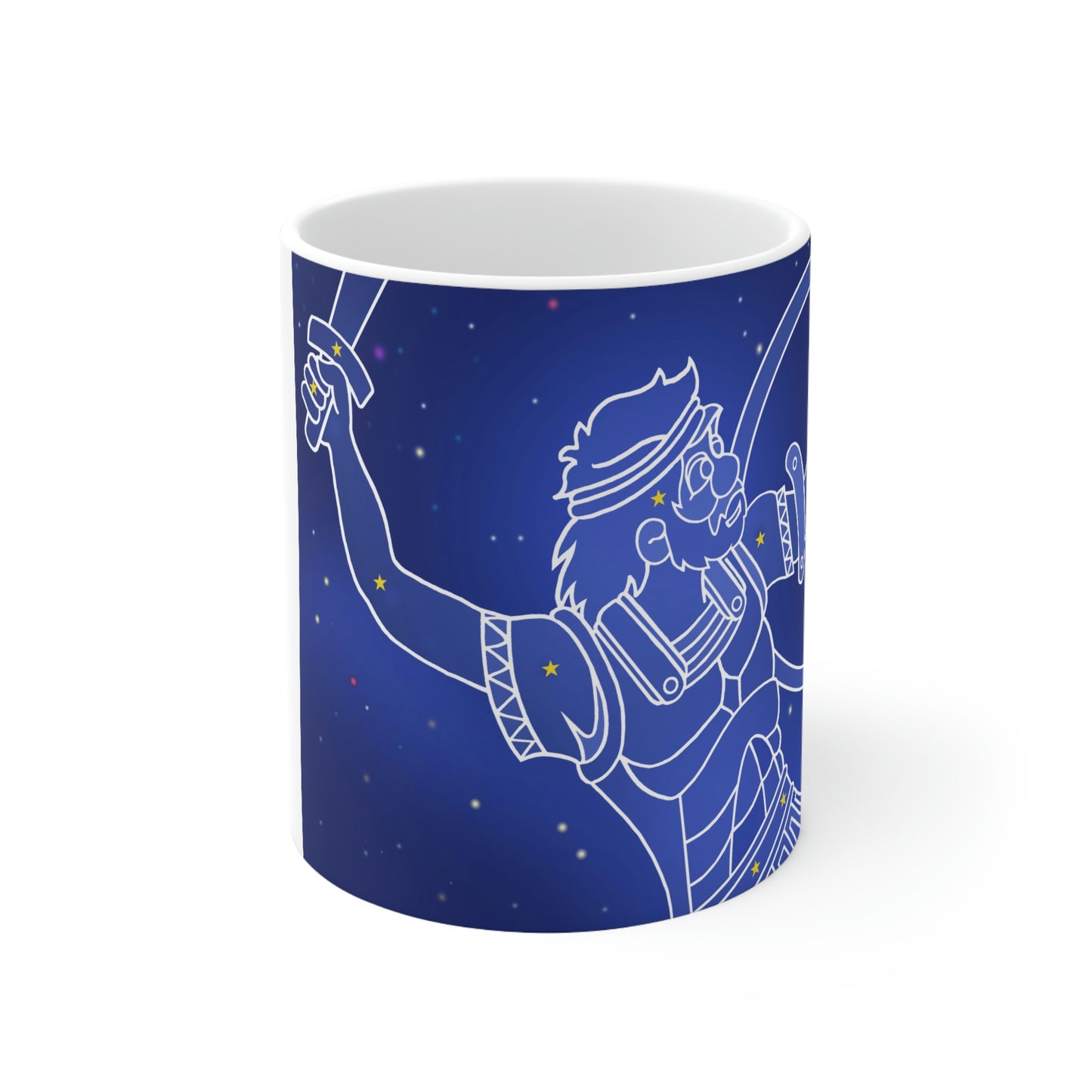 Triple Gratitude with Assorted Monsters!! Ceramic Mug 11oz