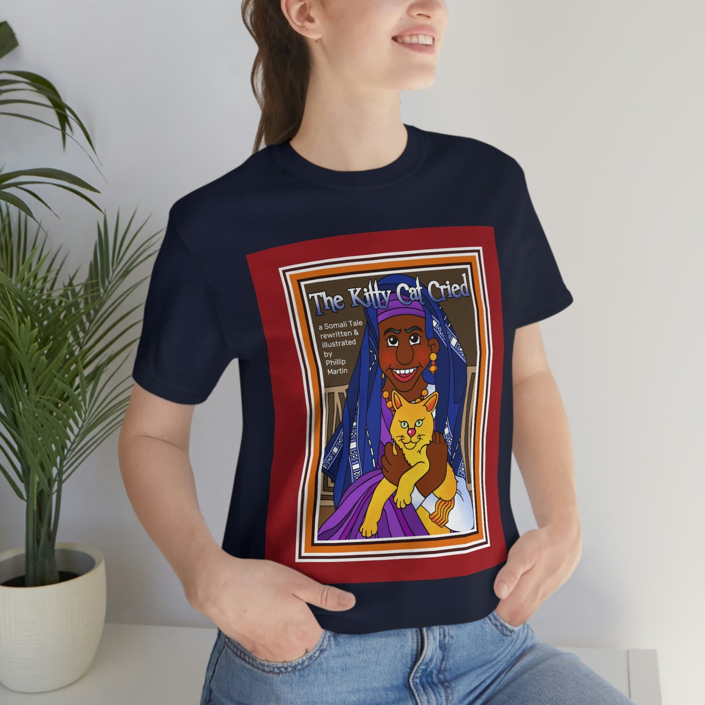 The Kitty Cat Cried Unisex Jersey Short Sleeve Tee