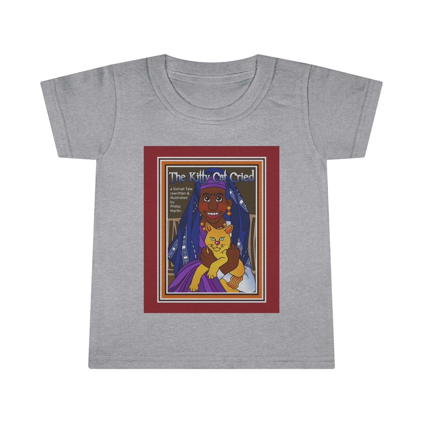 The Kitty Cat Cried Toddler T-shirt