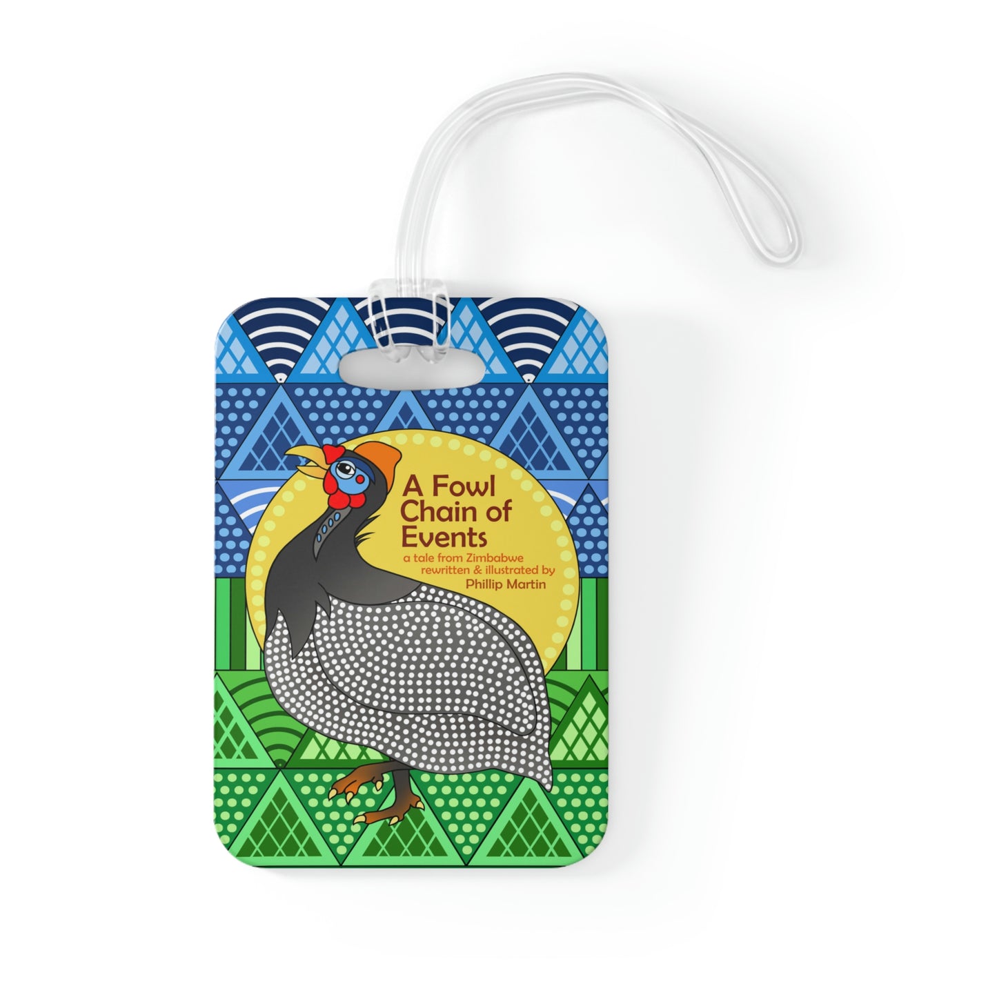 A Fowl Chain of Events Bag Tag