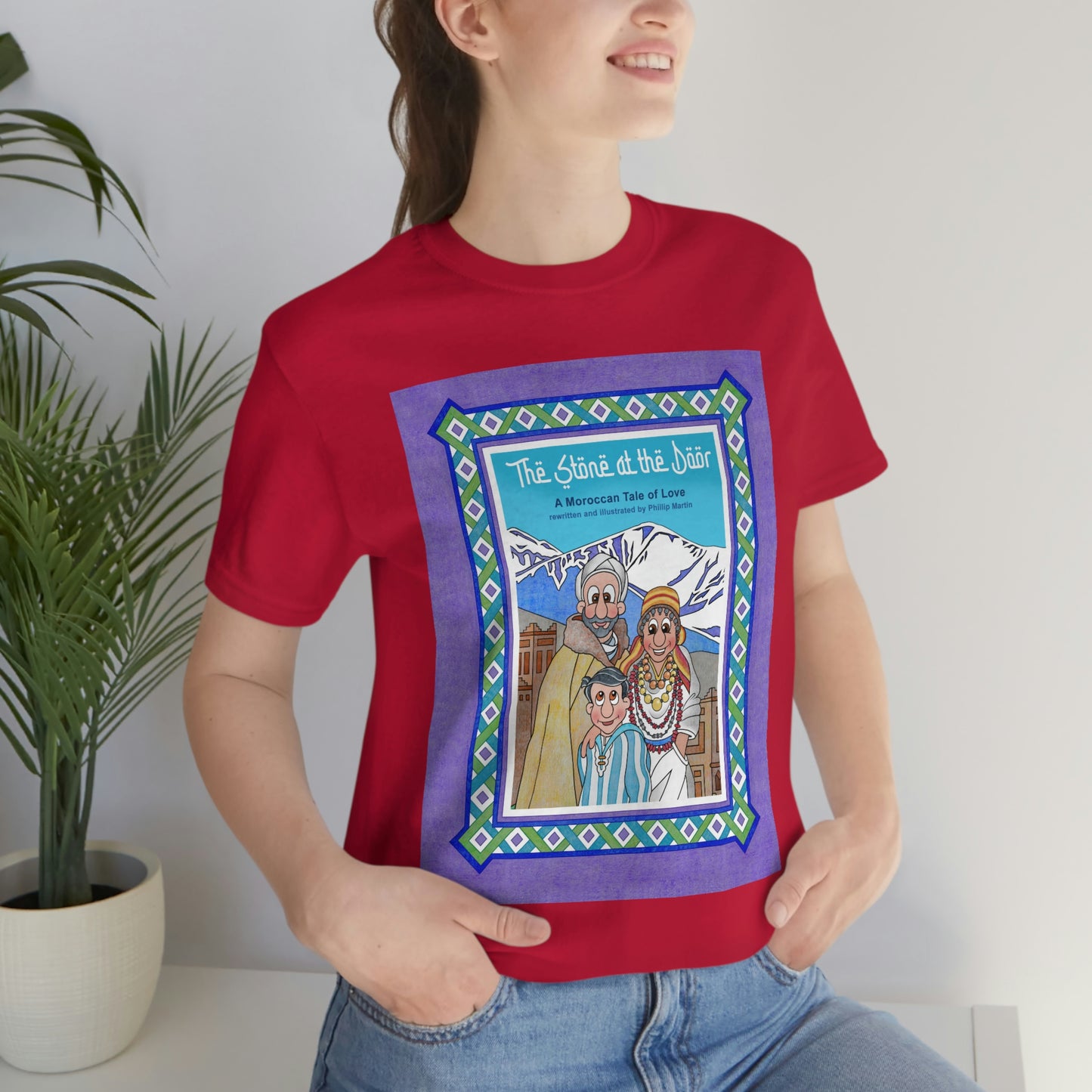 The Stone at the Door Unisex Jersey Short Sleeve Tee