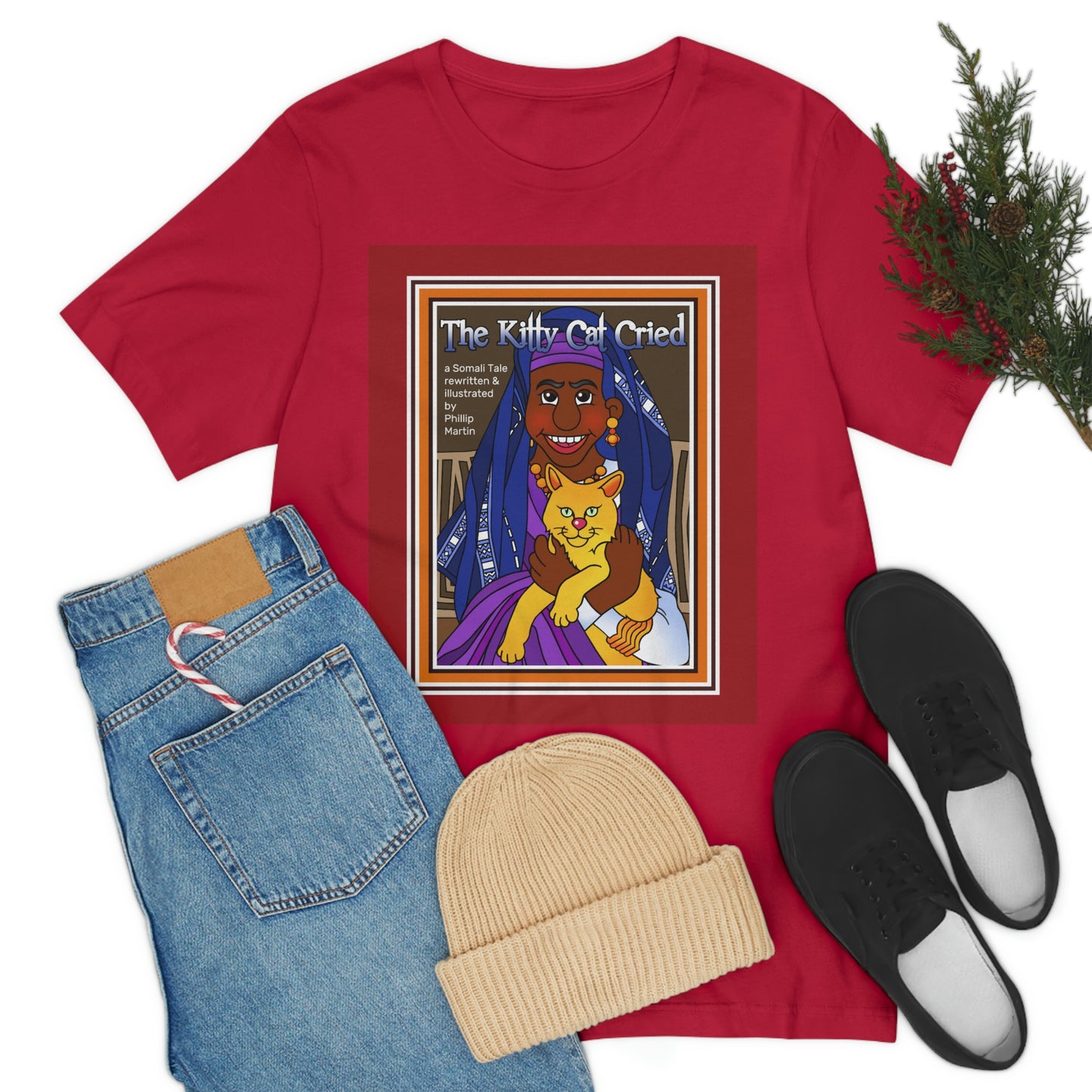 The Kitty Cat Cried Unisex Jersey Short Sleeve Tee