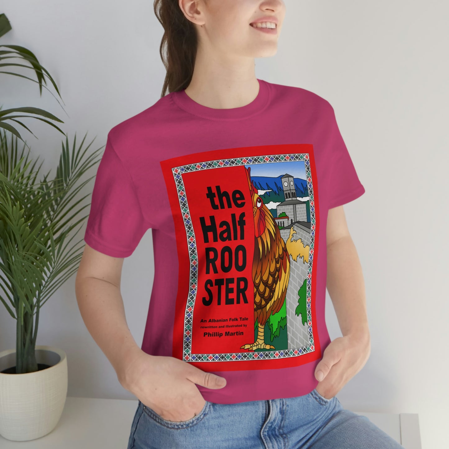 The Half Rooster Unisex Jersey Short Sleeve Tee