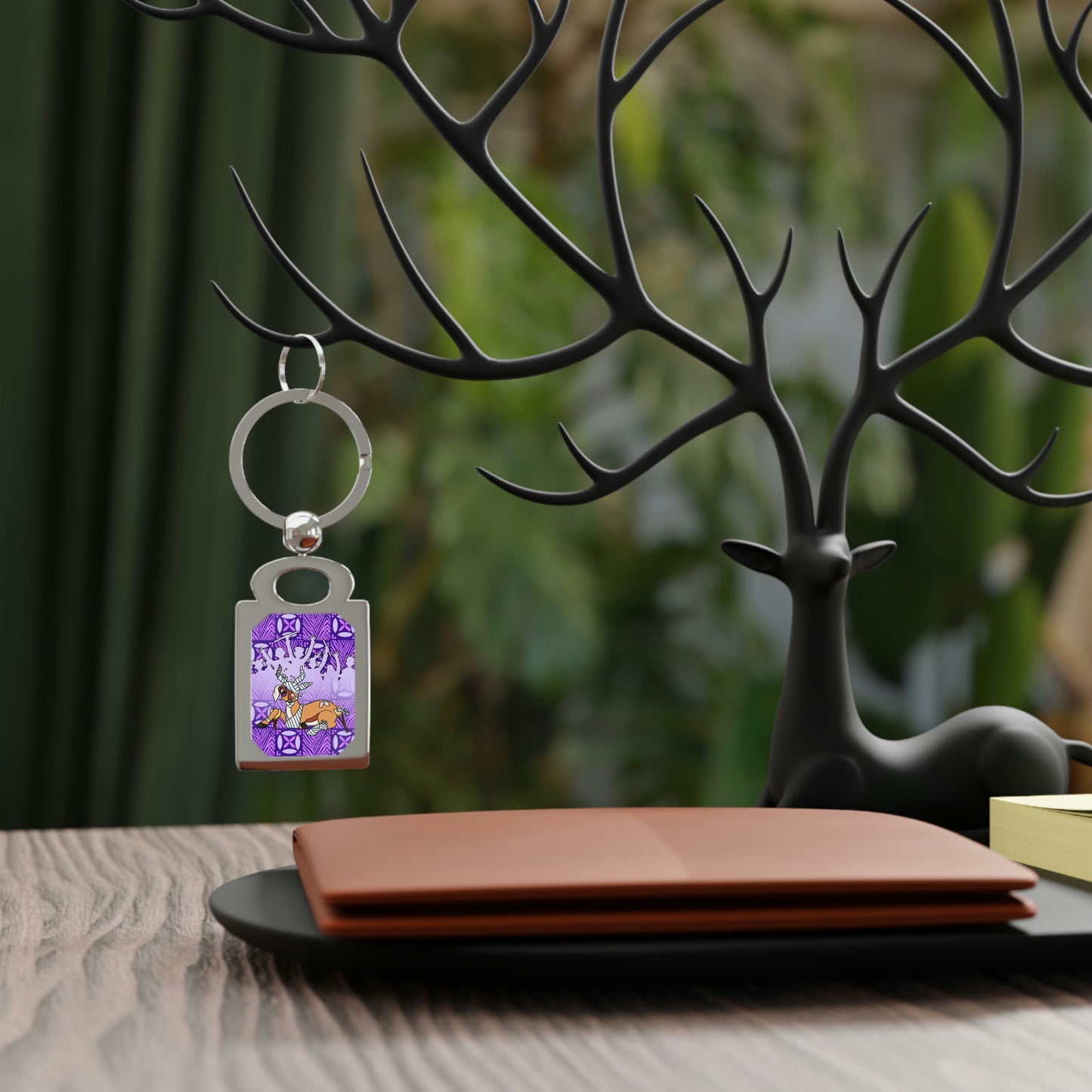 The Day that Goso Fell! Rectangle Photo Keyring