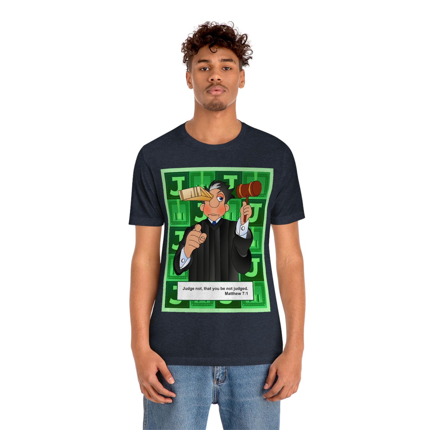 The Bible as Simple as ABC J Unisex Jersey Short Sleeve Tee