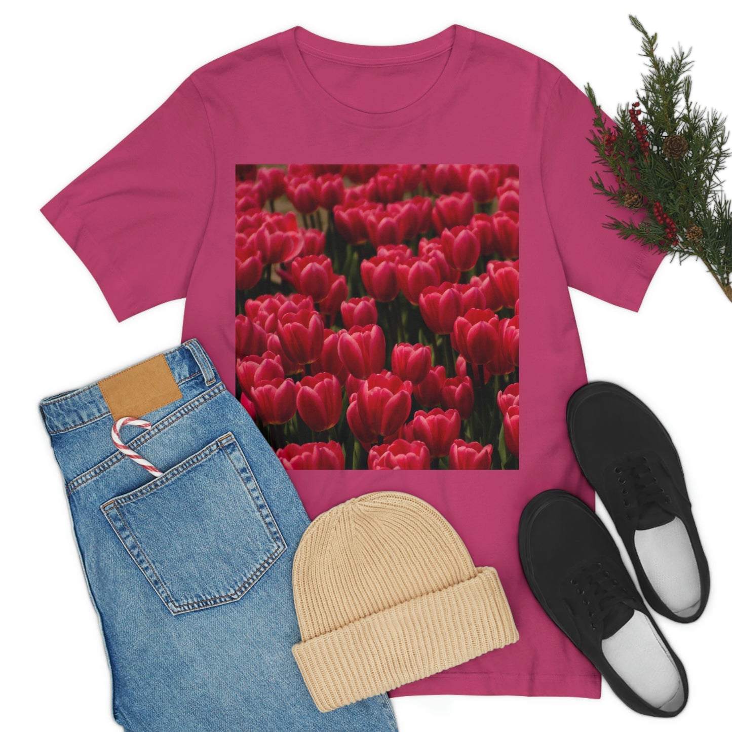 Flowers 15 Unisex Jersey Short Sleeve Tee
