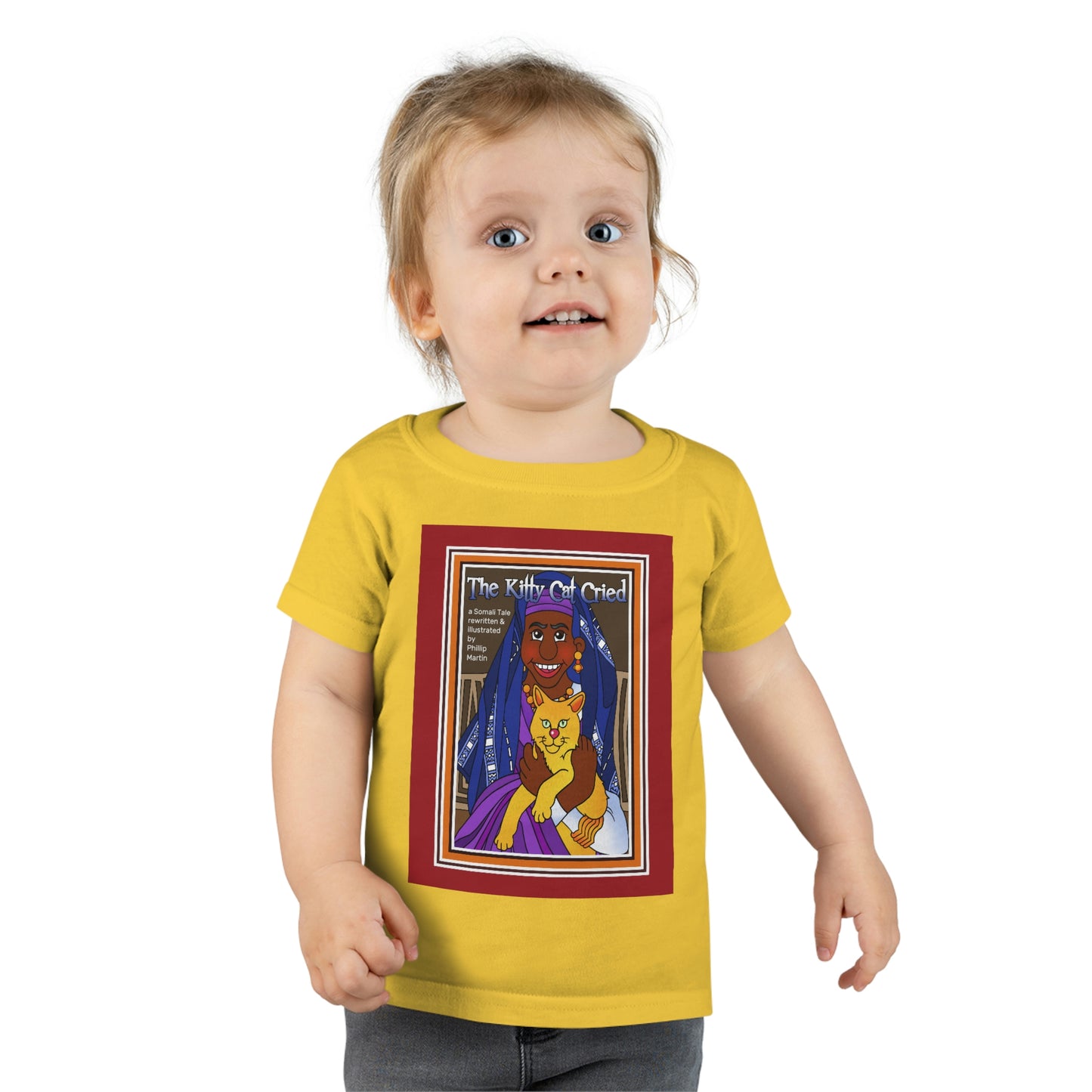 The Kitty Cat Cried Toddler T-shirt