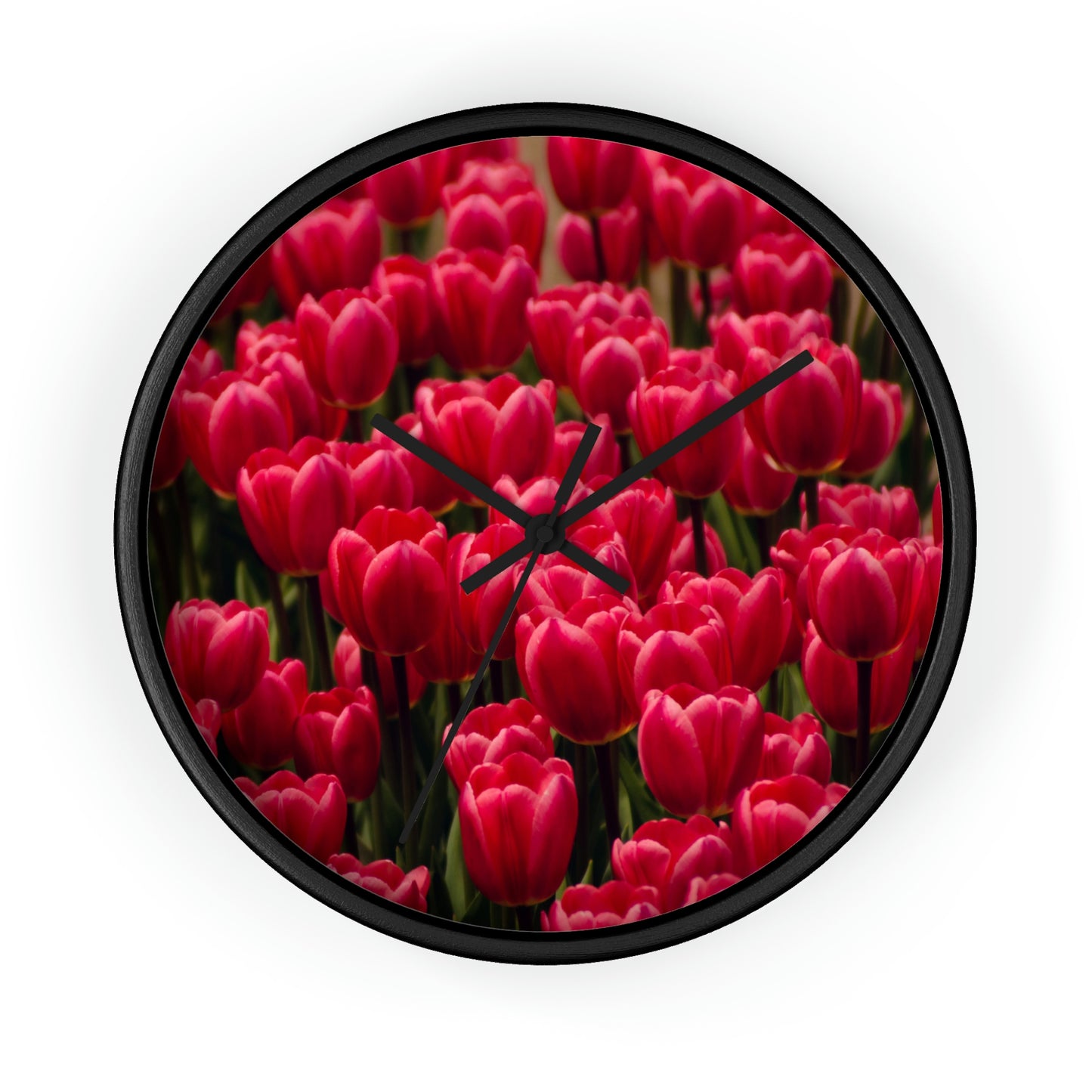 Flowers 15 Wall Clock