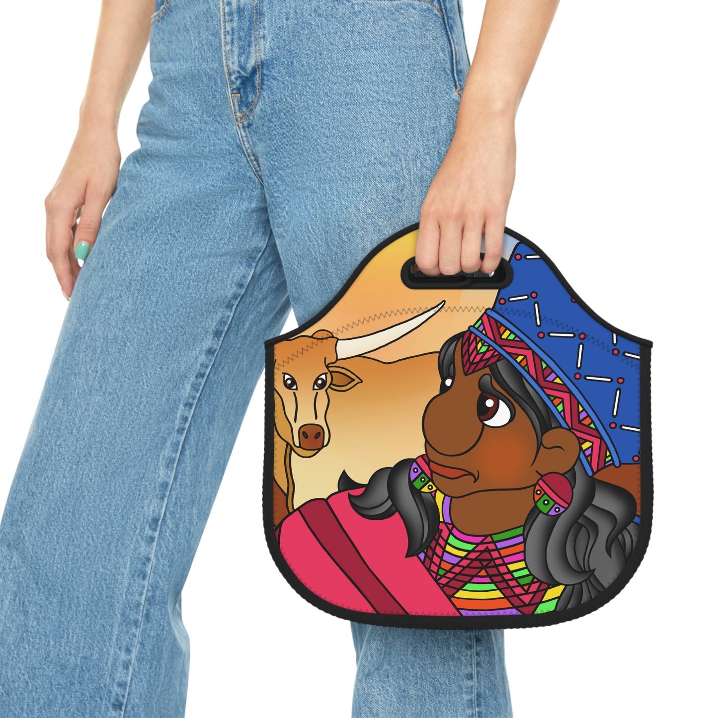 Once Upon Southern Africa! Neoprene Lunch Bag