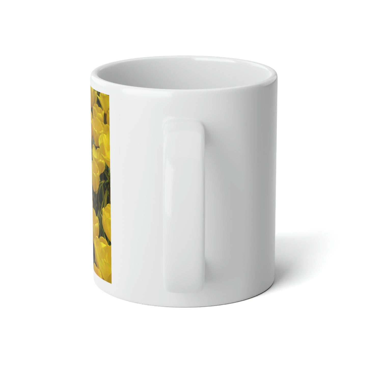 Flowers 23 Jumbo Mug, 20oz