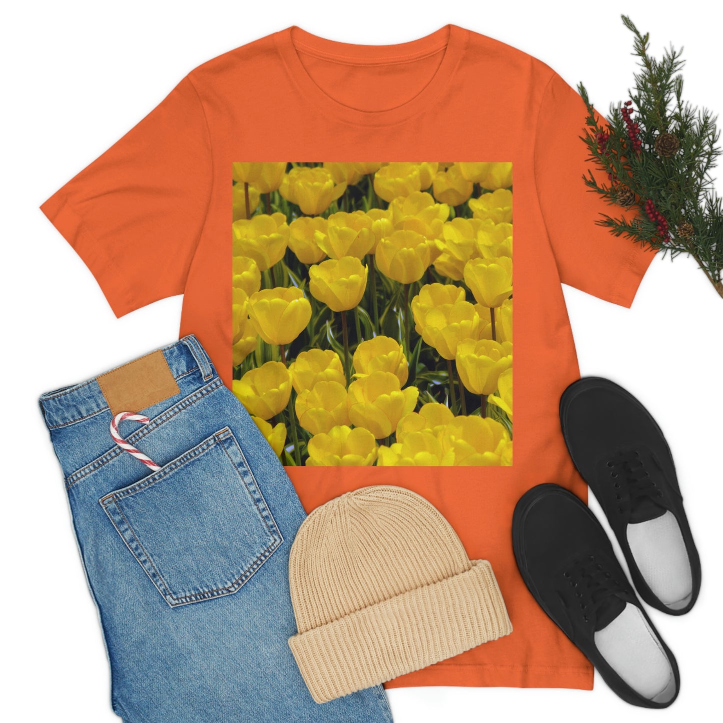 Flowers 23 Unisex Jersey Short Sleeve Tee