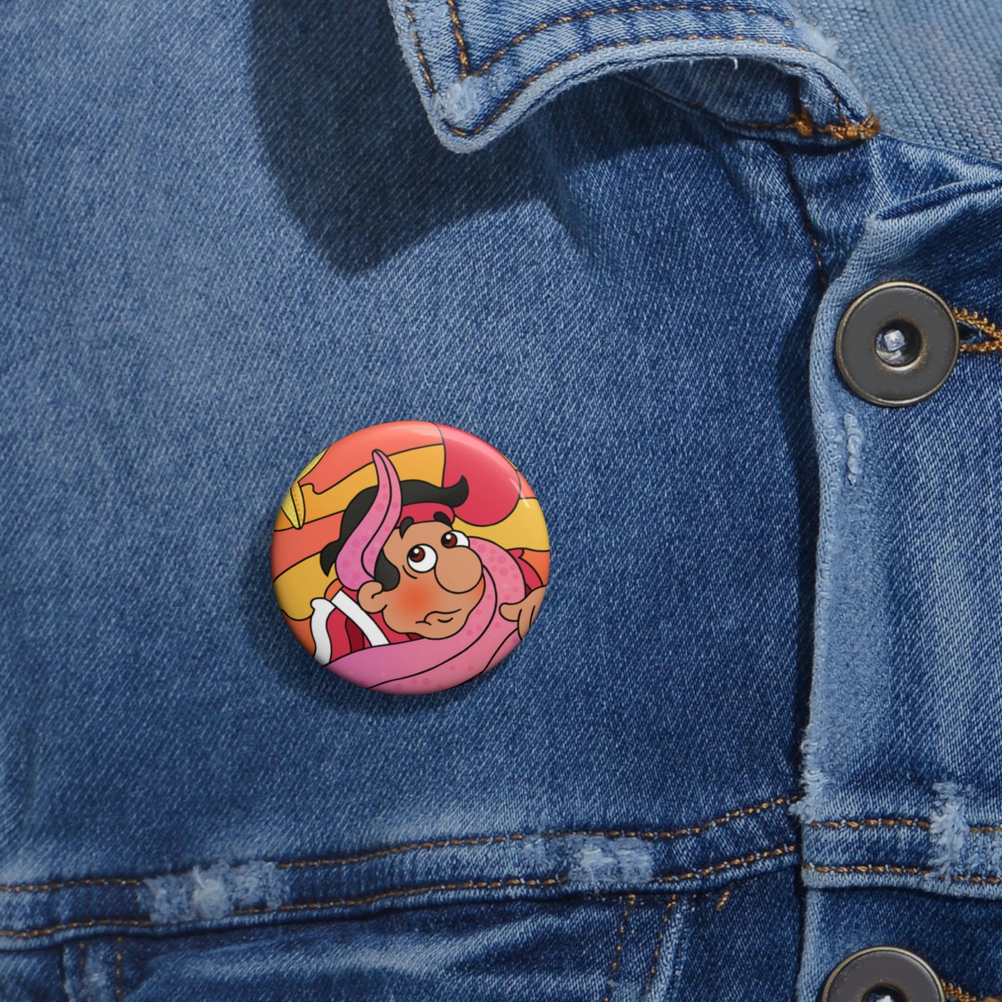 The Story of Jonah Custom Pin Buttons