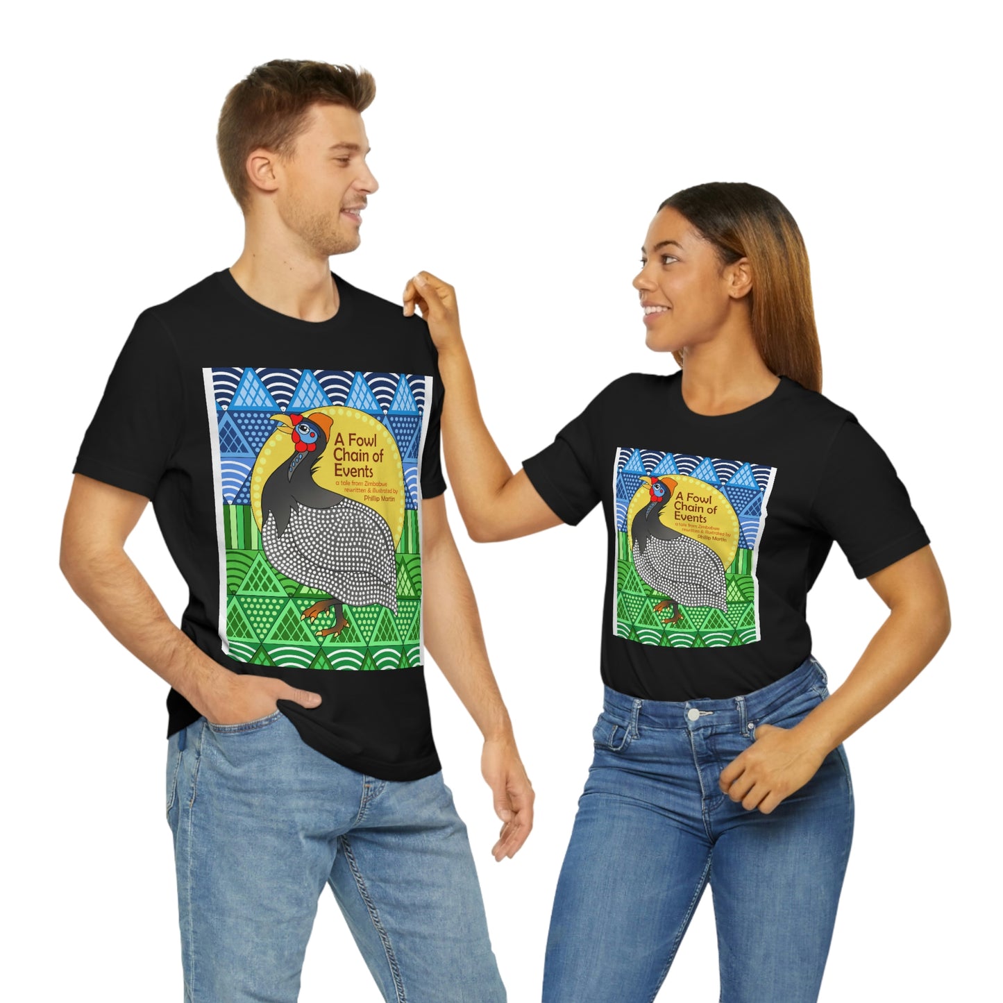 A Fowl Chain of Events Unisex Jersey Short Sleeve Tee