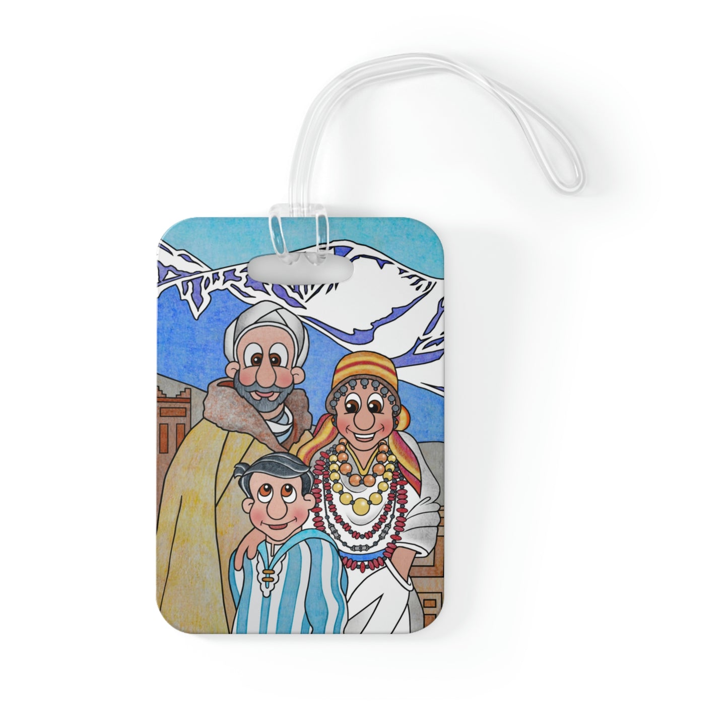 The Stone at the Door Bag Tag