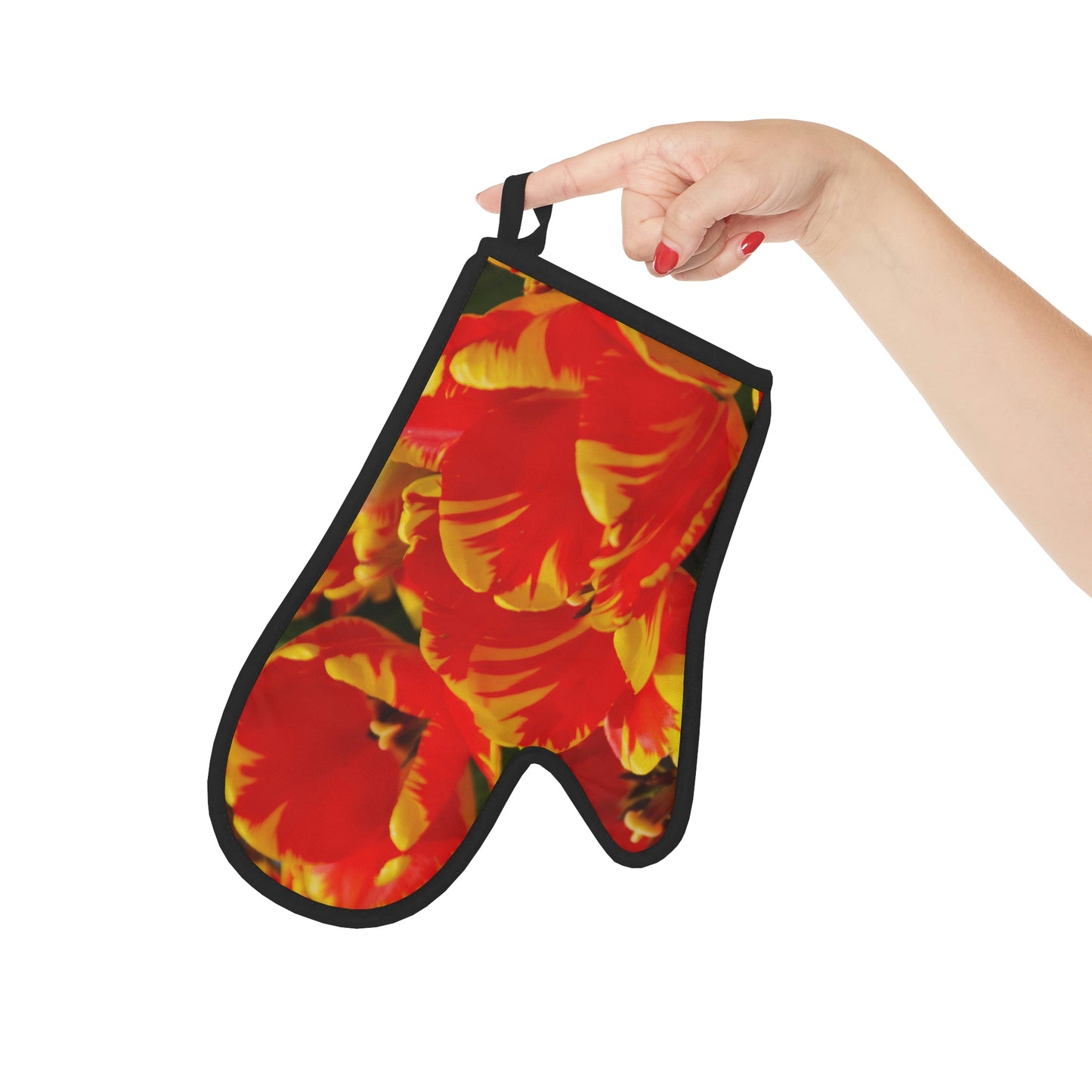 Flowers 18 Oven Glove