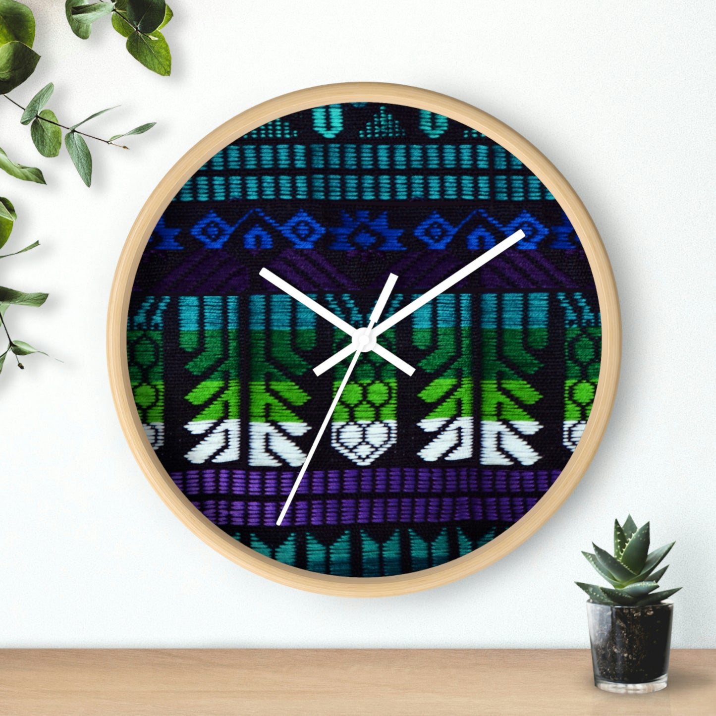 A Pack of Lies Fabric! Wall Clock