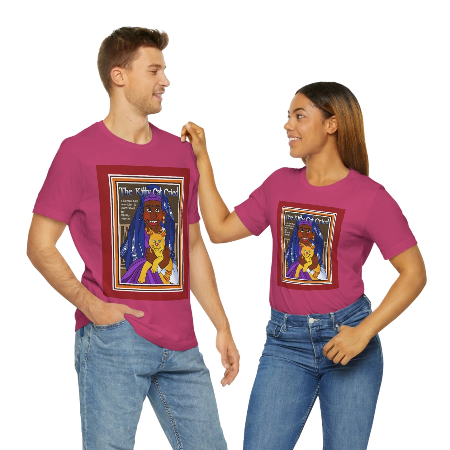 The Kitty Cat Cried Unisex Jersey Short Sleeve Tee
