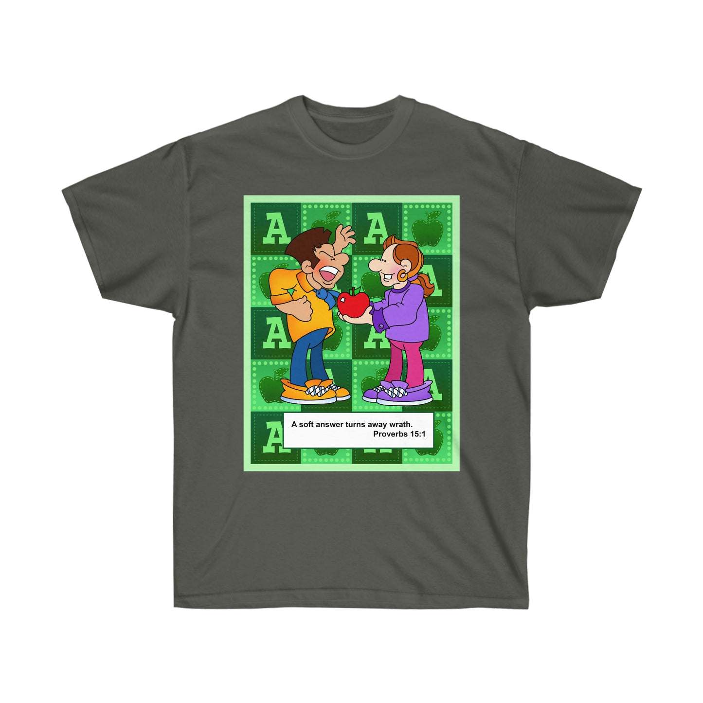 The Bible as Simple as ABC A Unisex Ultra Cotton Tee