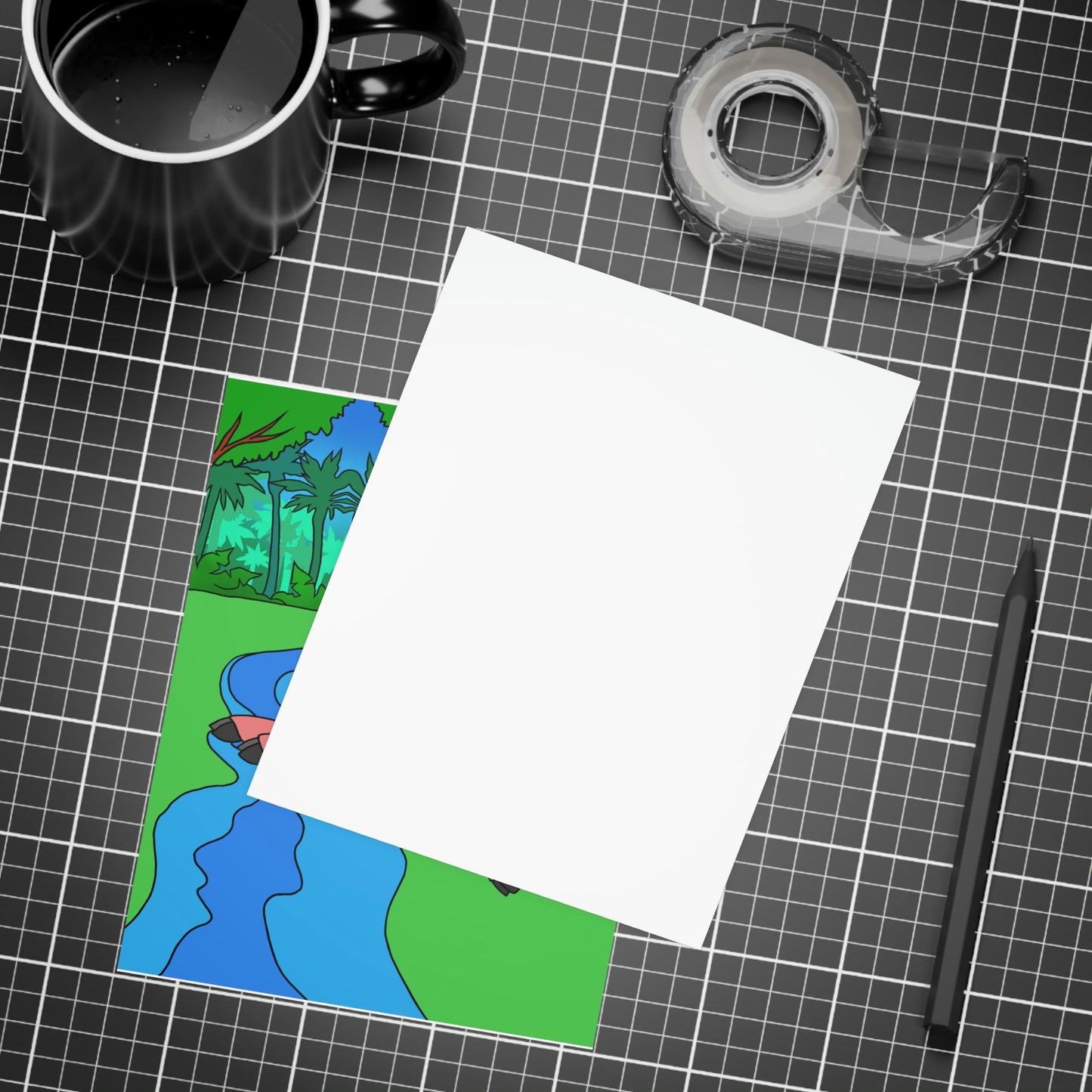 Anansi and the Market Pig! Greeting Card Bundles (envelopes not included)