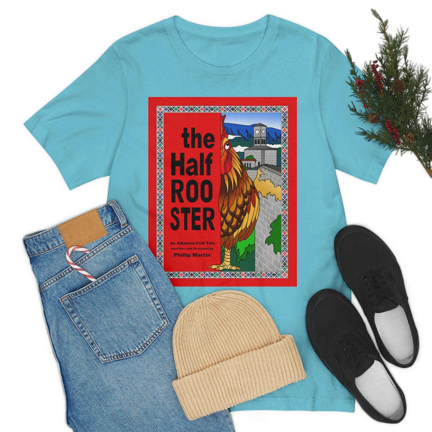 The Half Rooster Unisex Jersey Short Sleeve Tee