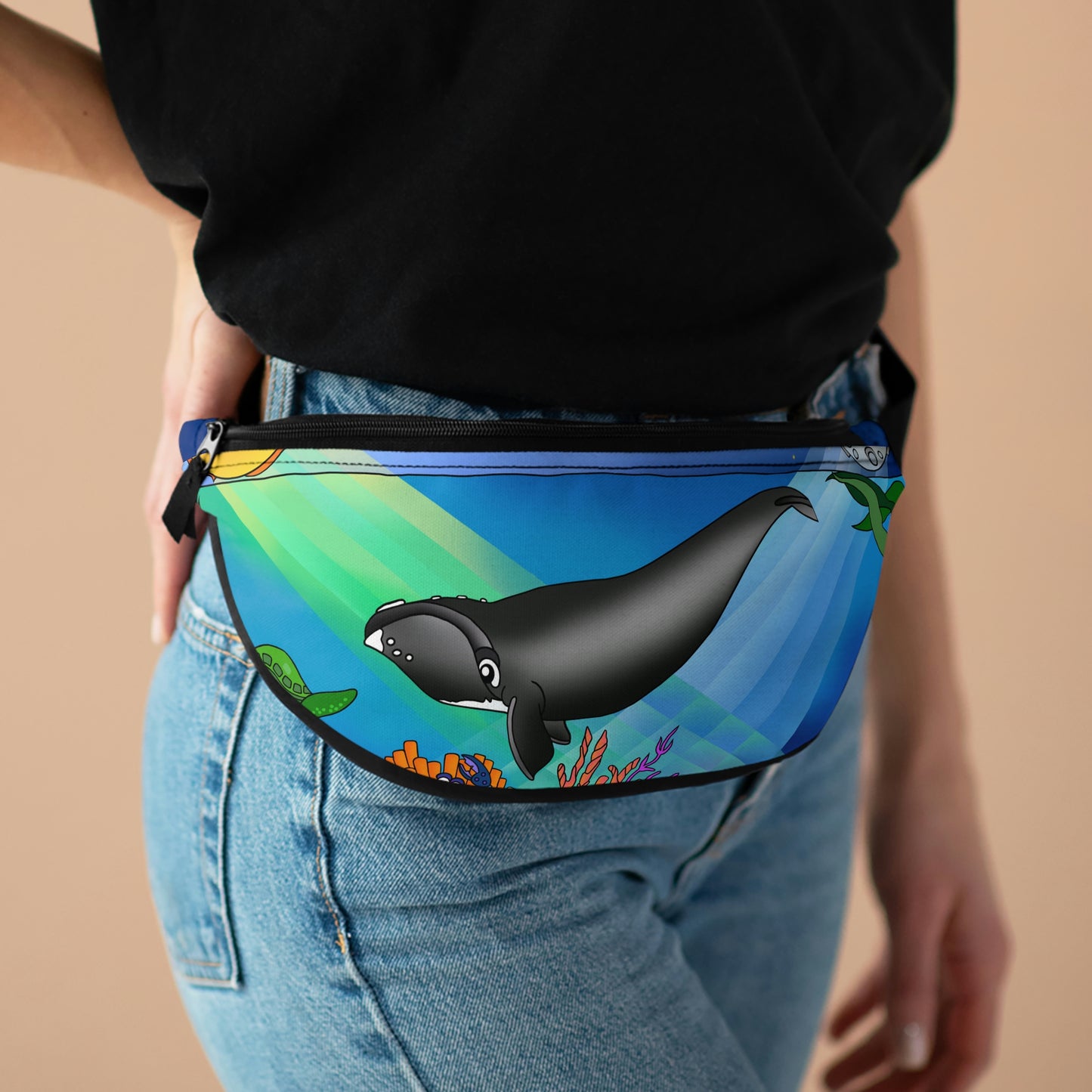 Gray Whale Fanny Pack
