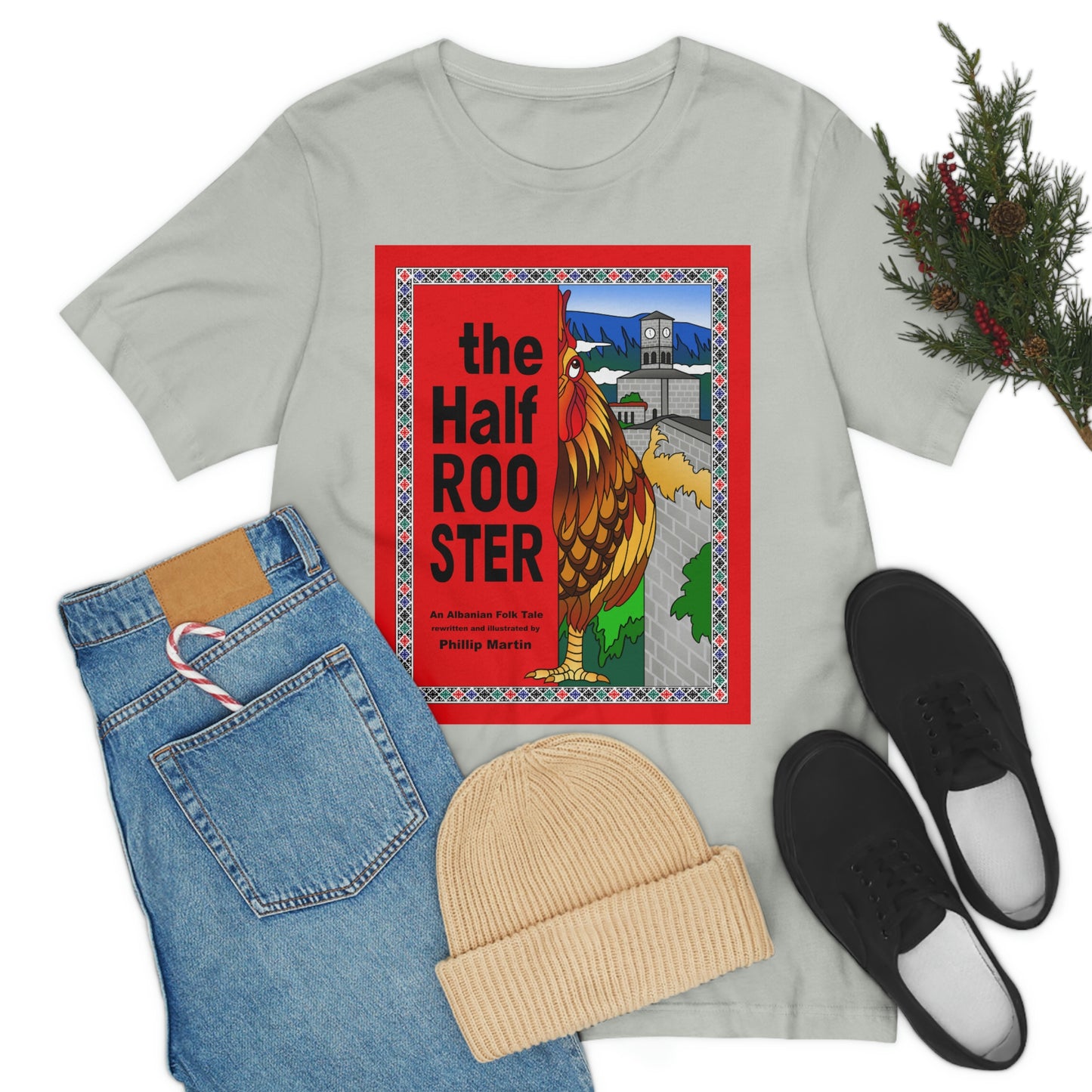 The Half Rooster Unisex Jersey Short Sleeve Tee
