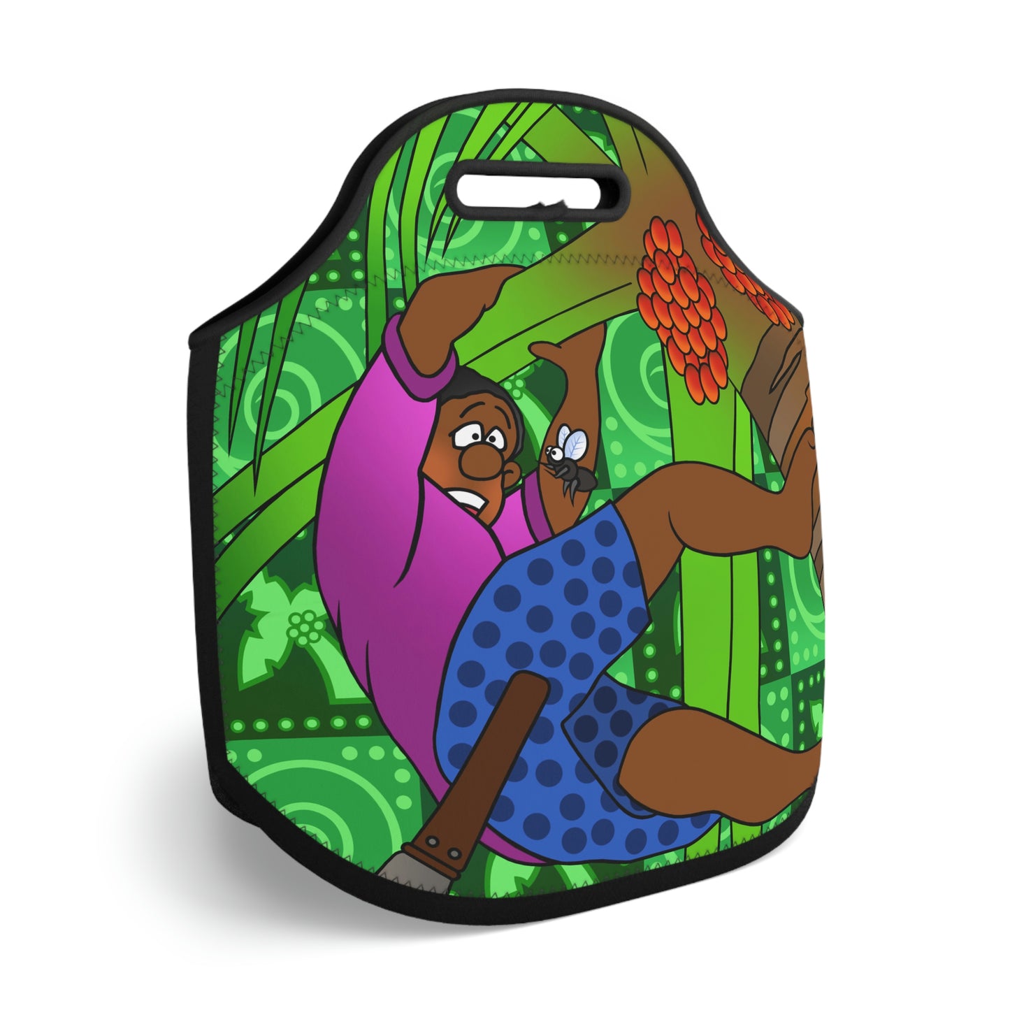 A Fowl Chain of Events! Neoprene Lunch Bag