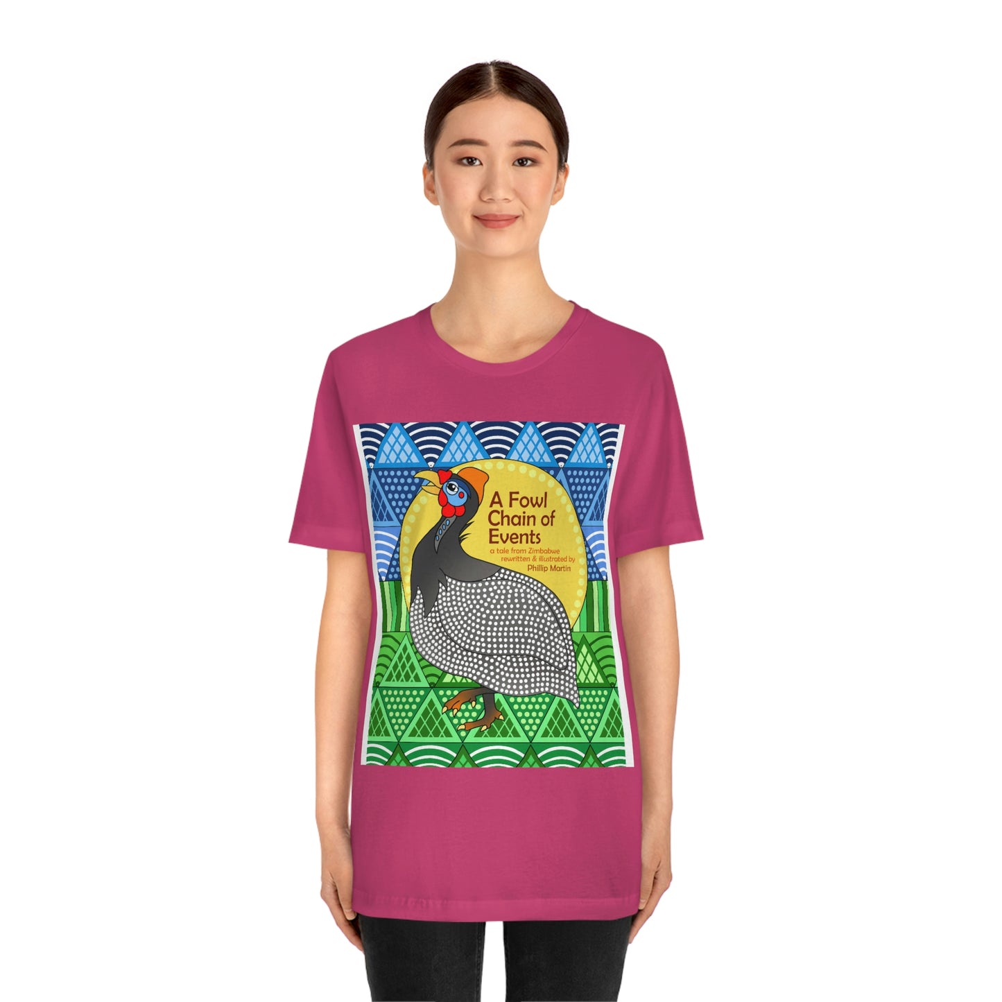 A Fowl Chain of Events Unisex Jersey Short Sleeve Tee