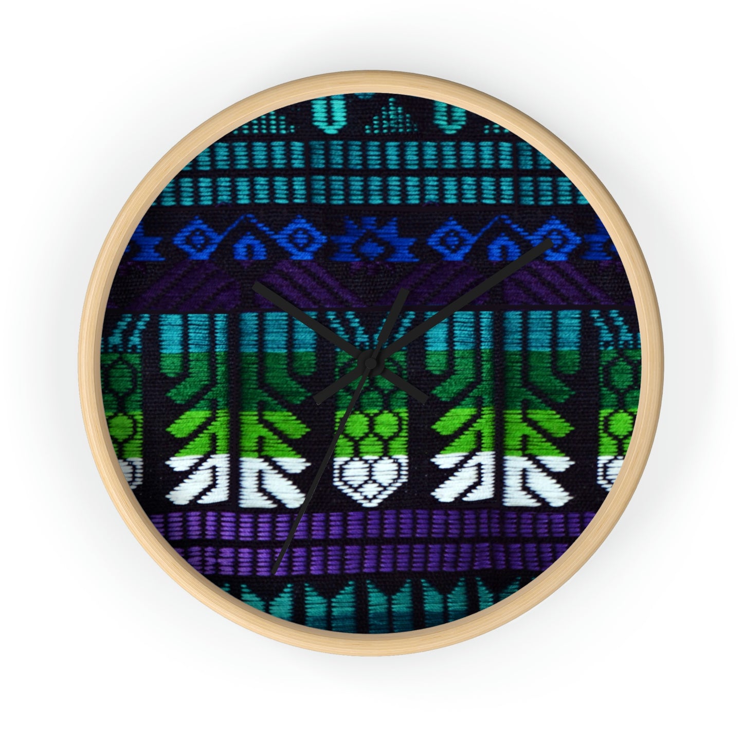 A Pack of Lies Fabric! Wall Clock