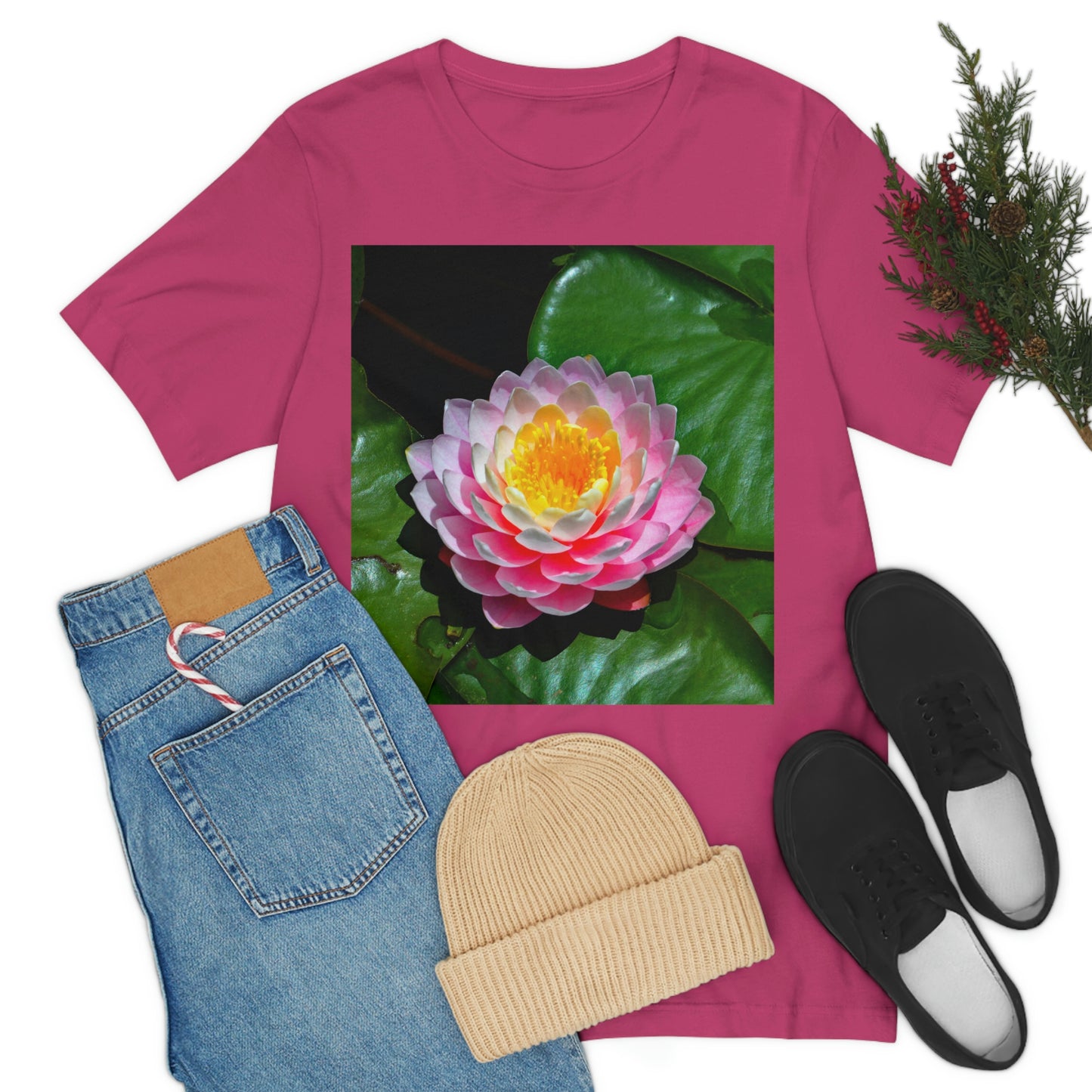 Flowers 25 Unisex Jersey Short Sleeve Tee