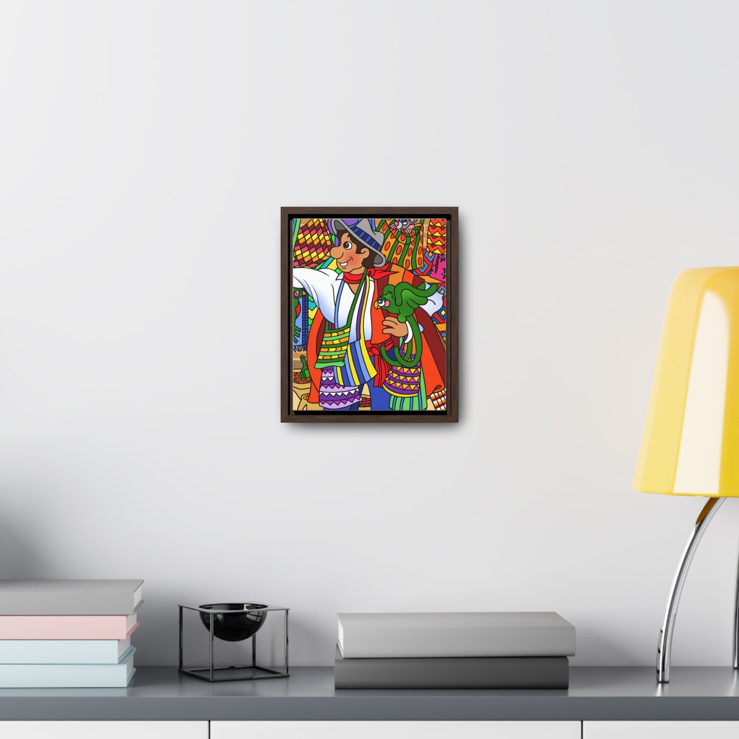 Missing a Few Jewels b Gallery Canvas Wraps, Vertical Frame