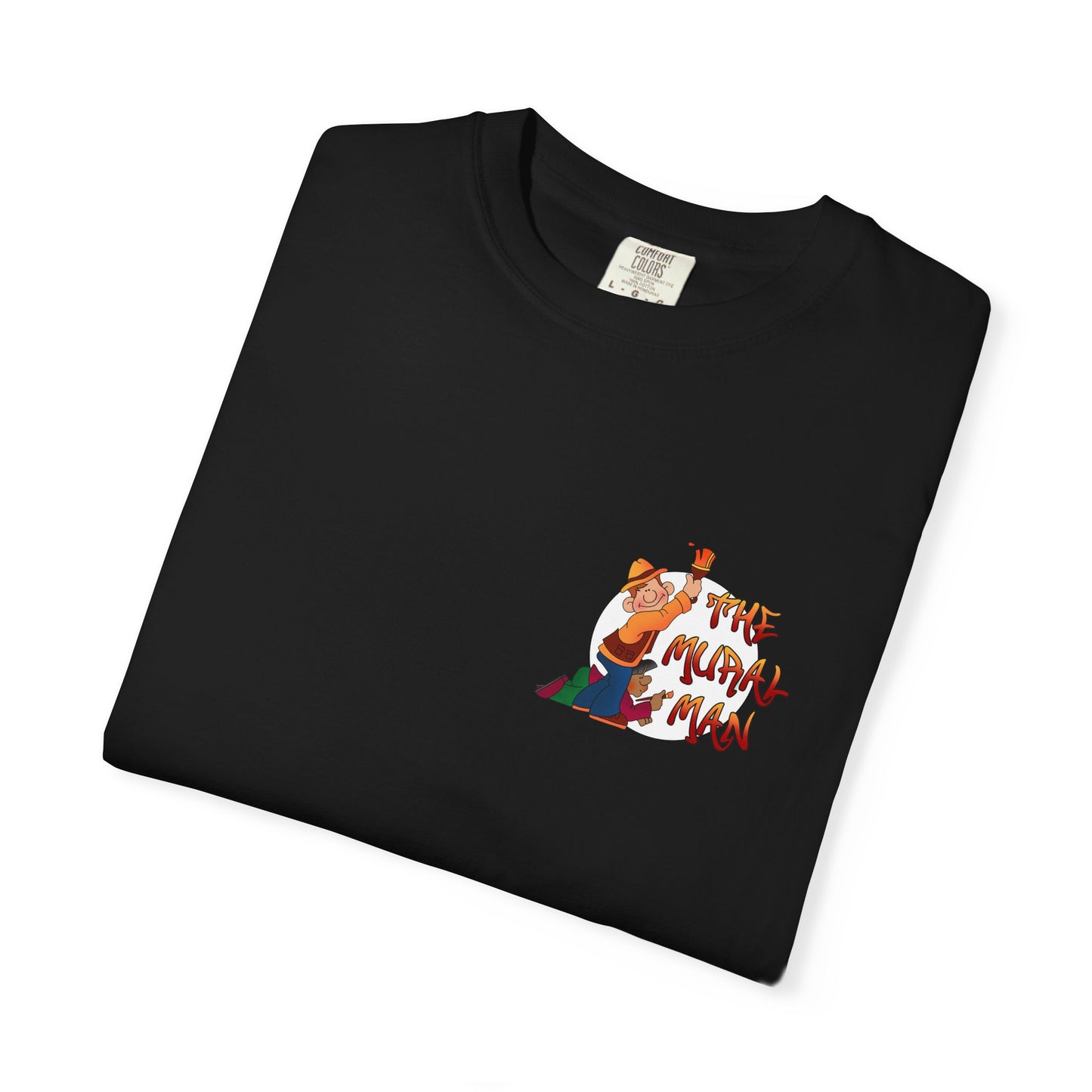 The Mural Man Unisex Garment-Dyed T-shirt