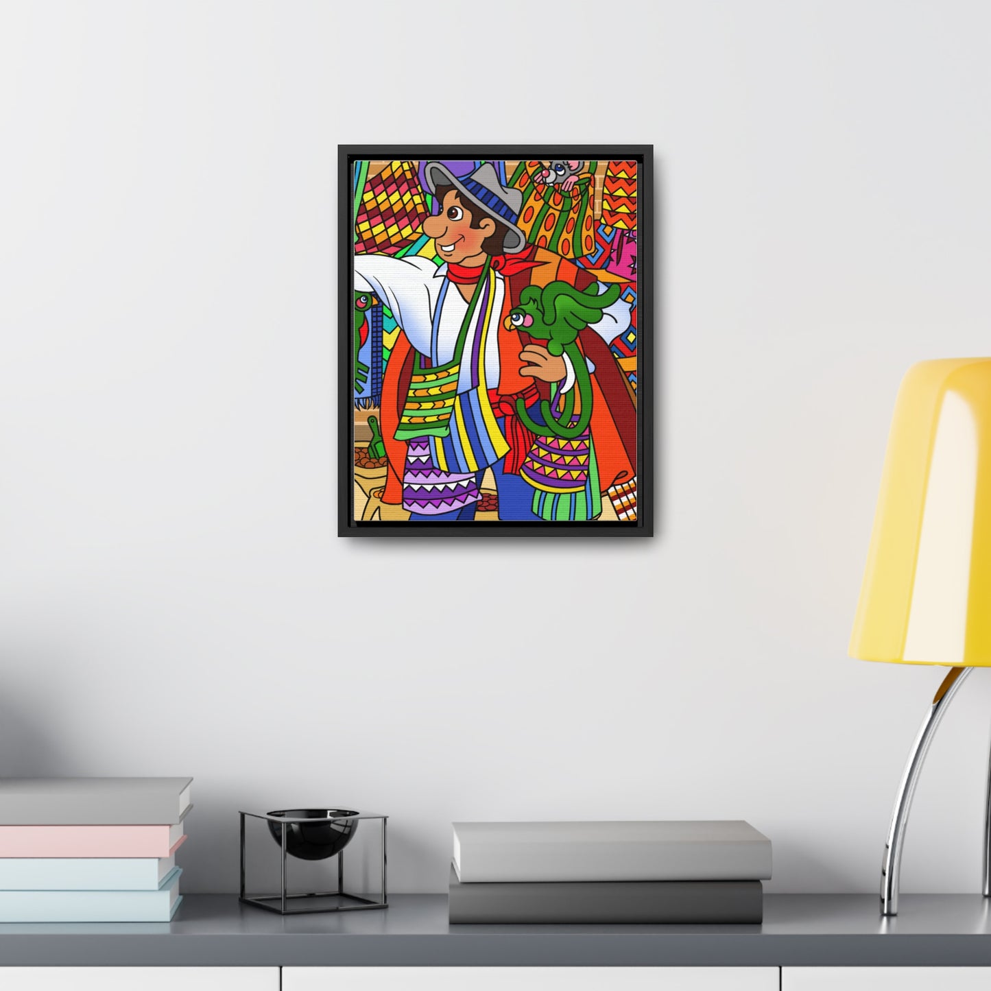 Missing a Few Jewels b Gallery Canvas Wraps, Vertical Frame