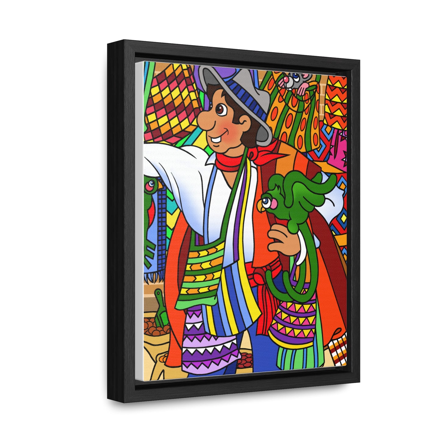 Missing a Few Jewels b Gallery Canvas Wraps, Vertical Frame