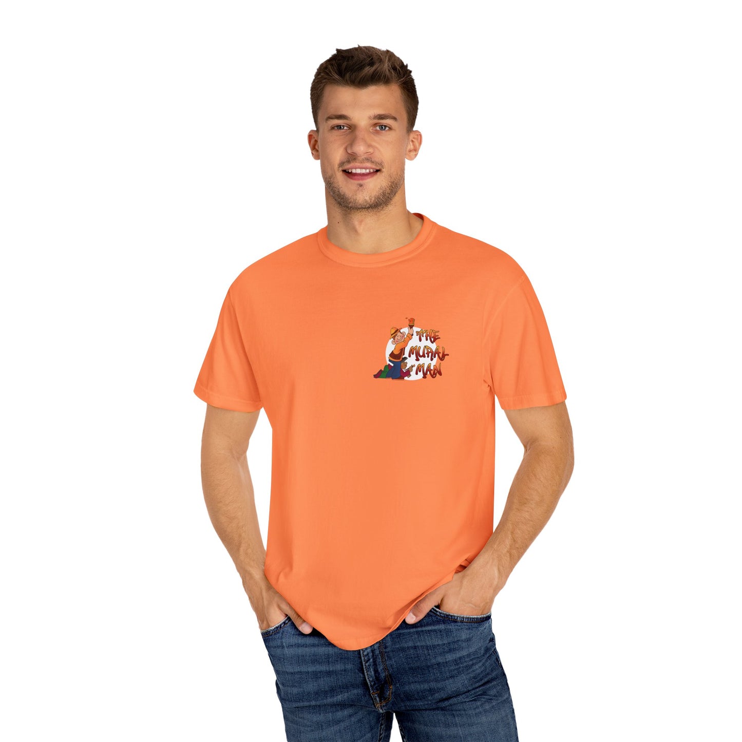 The Mural Man Unisex Garment-Dyed T-shirt
