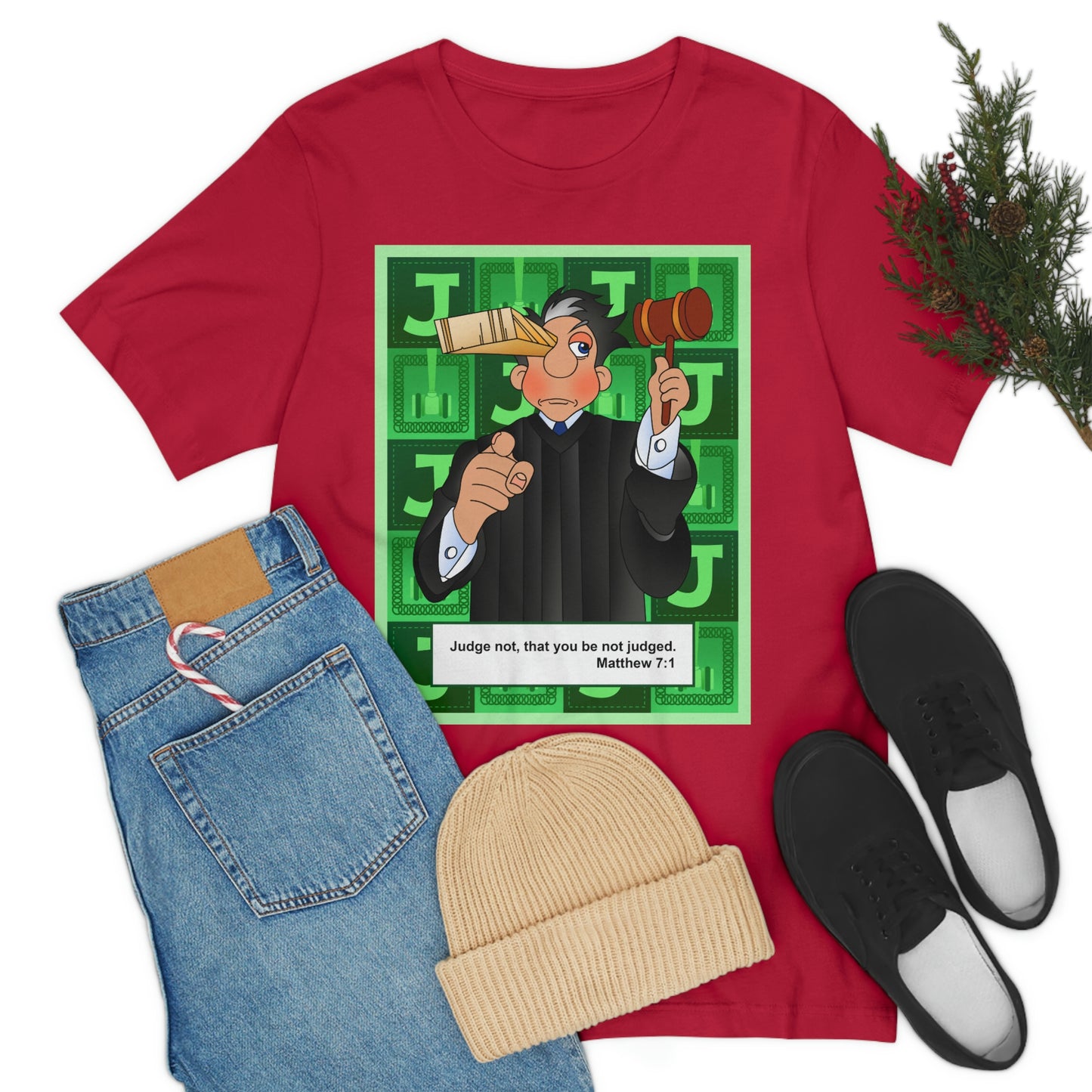 The Bible as Simple as ABC J Unisex Jersey Short Sleeve Tee