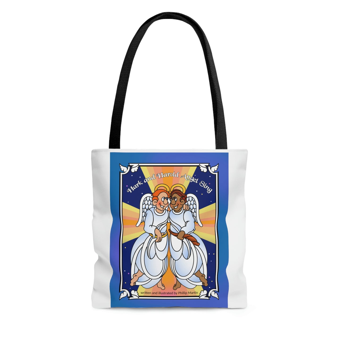 Hark and Harold Angel Sing AOP Tote Bag