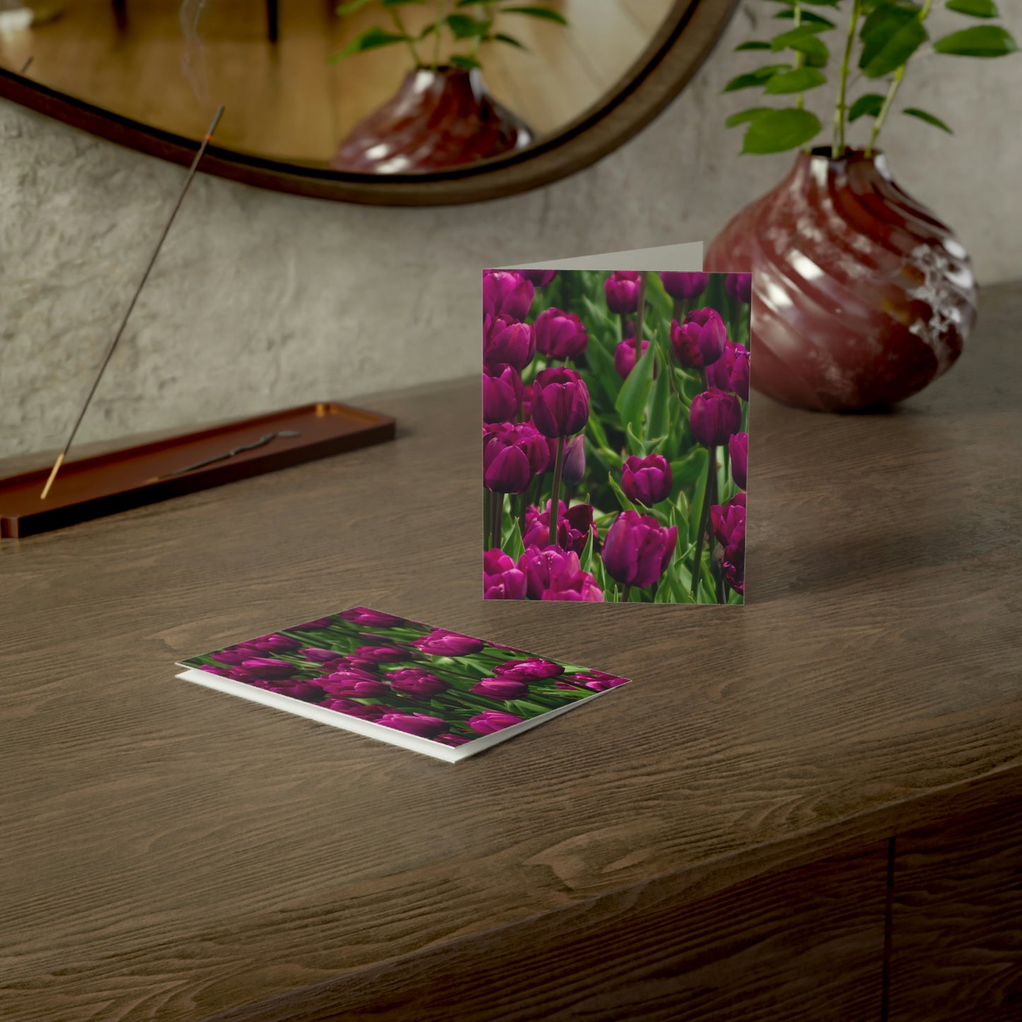 Flowers 20 Greeting Cards (1, 10, 30, and 50pcs)