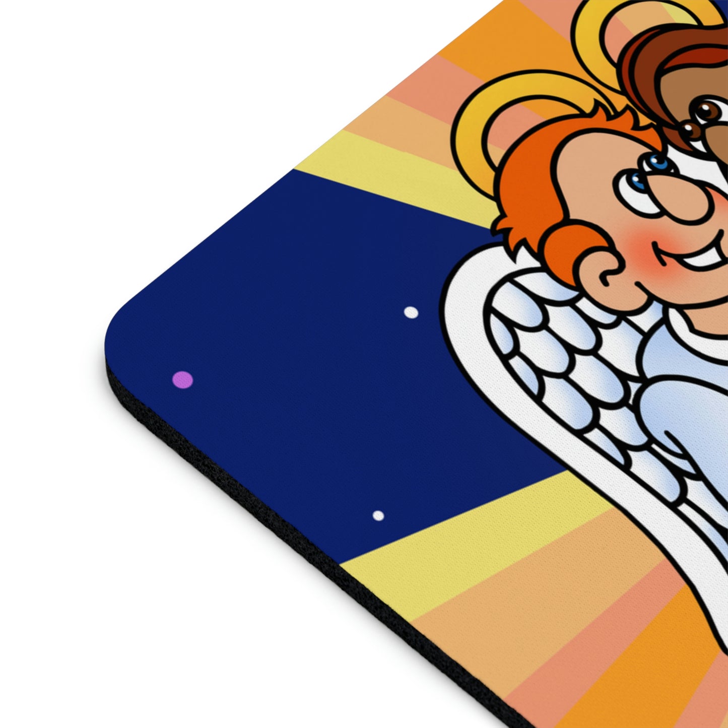 Hark and Harold Angel Sing Rectangle Mouse Pad