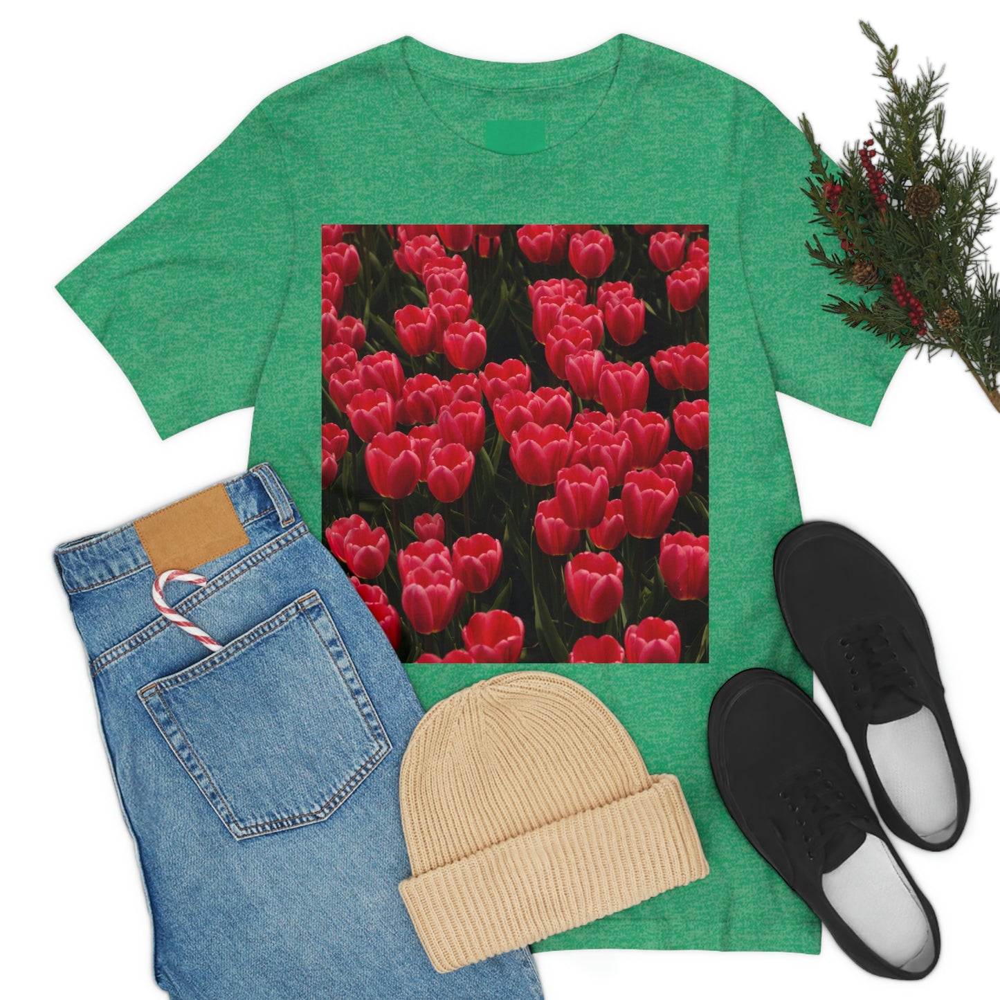 Flowers 24 Unisex Jersey Short Sleeve Tee