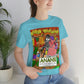 Anansi and the Market Pig Unisex Jersey Short Sleeve Tee