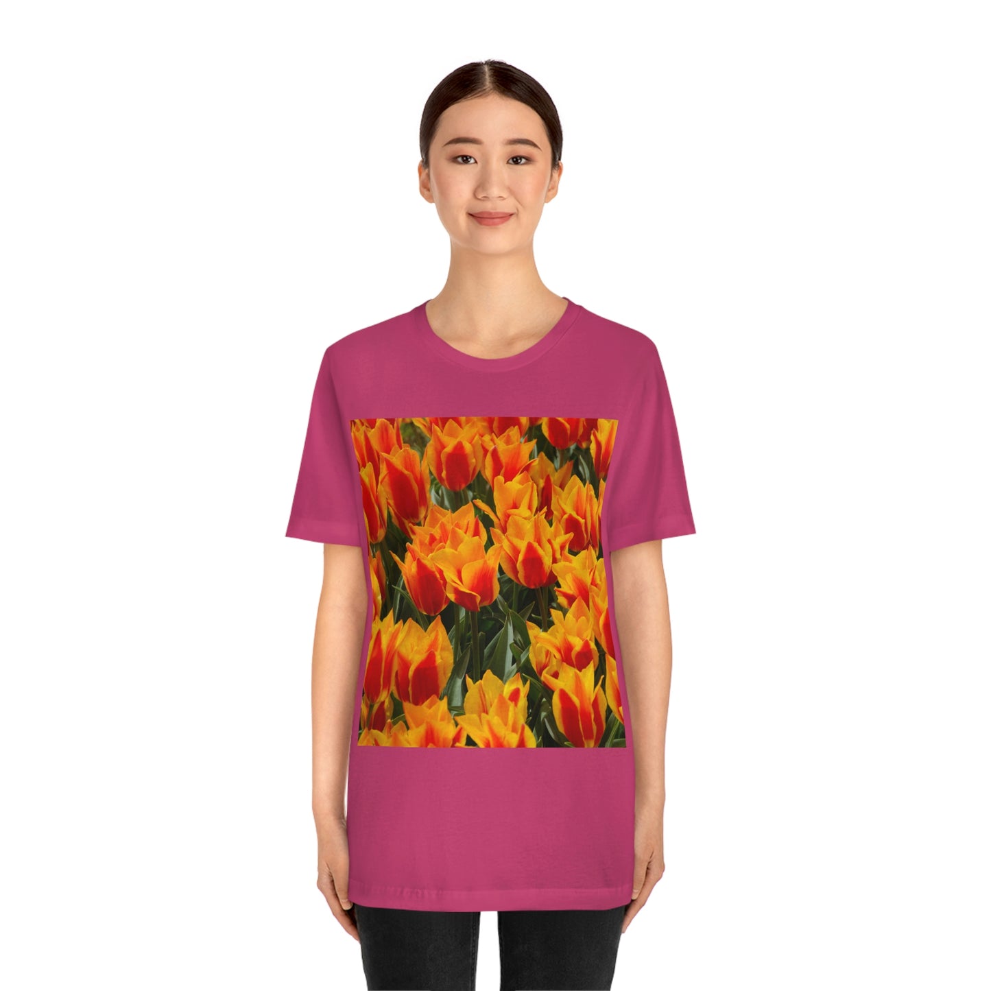 Flowers 18 Unisex Jersey Short Sleeve Tee