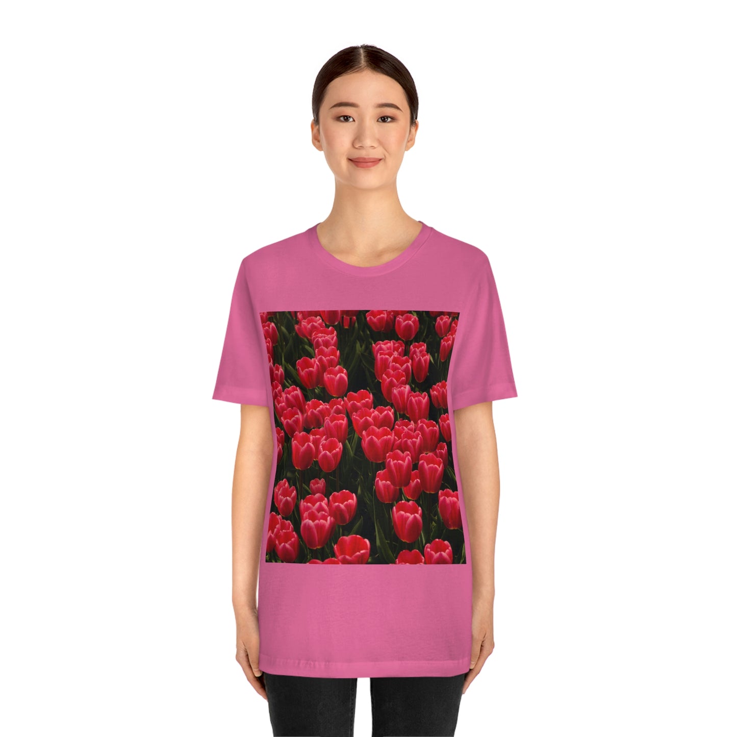 Flowers 24 Unisex Jersey Short Sleeve Tee