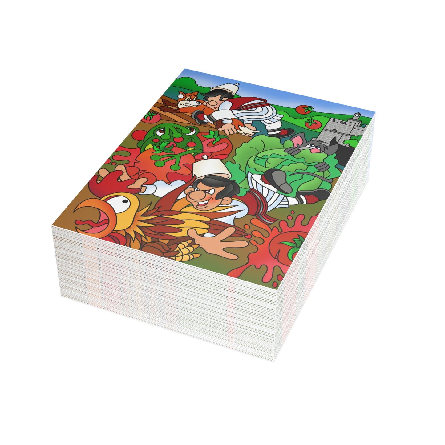 The Half Rooster! Greeting Card Bundles (envelopes not included)