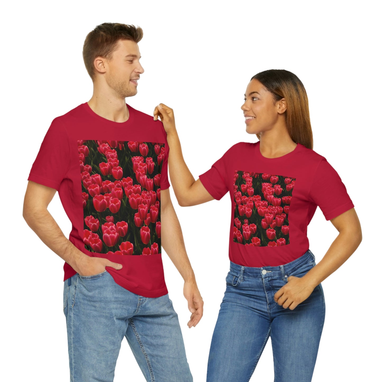 Flowers 24 Unisex Jersey Short Sleeve Tee