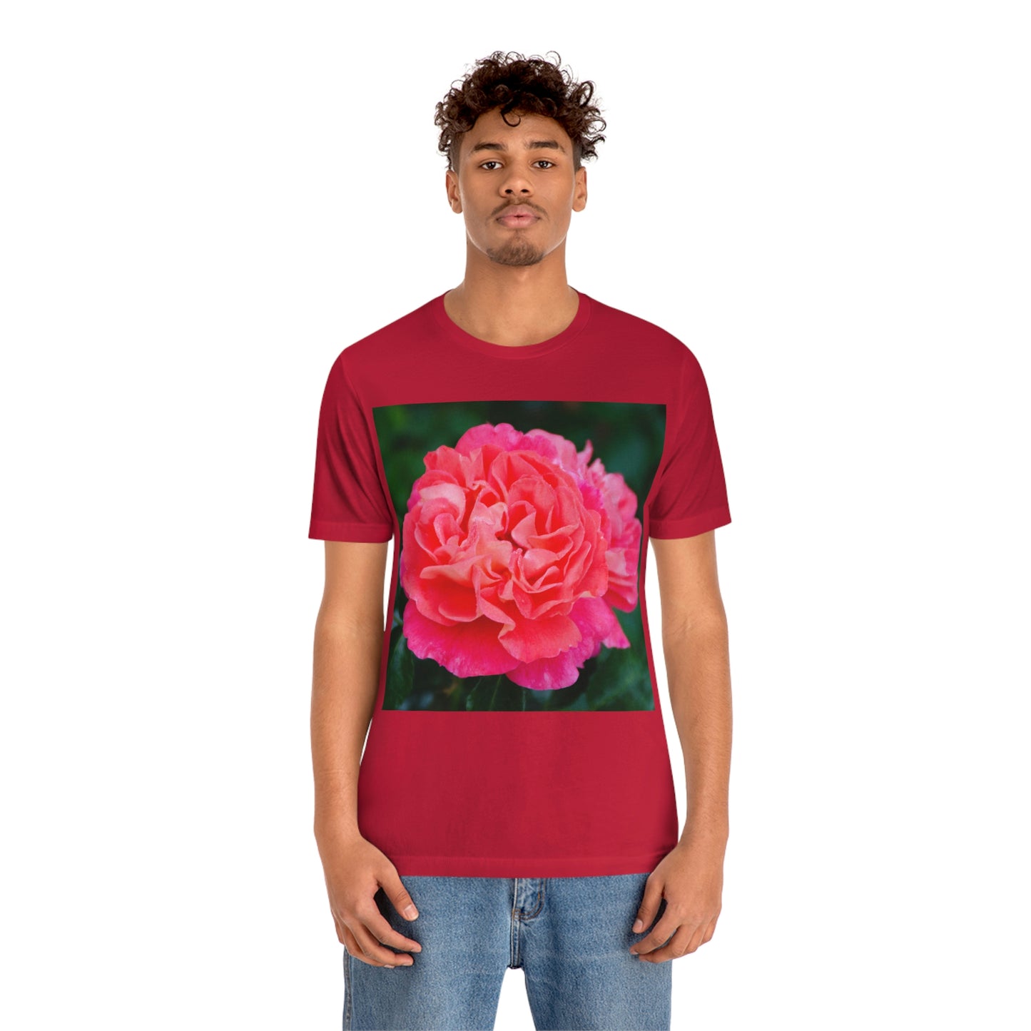 Flowers 08 Unisex Jersey Short Sleeve Tee