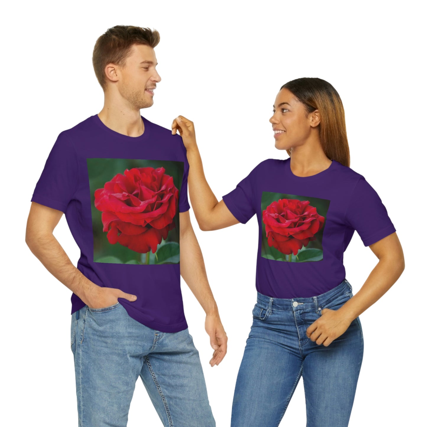 Flowers 14 Unisex Jersey Short Sleeve Tee