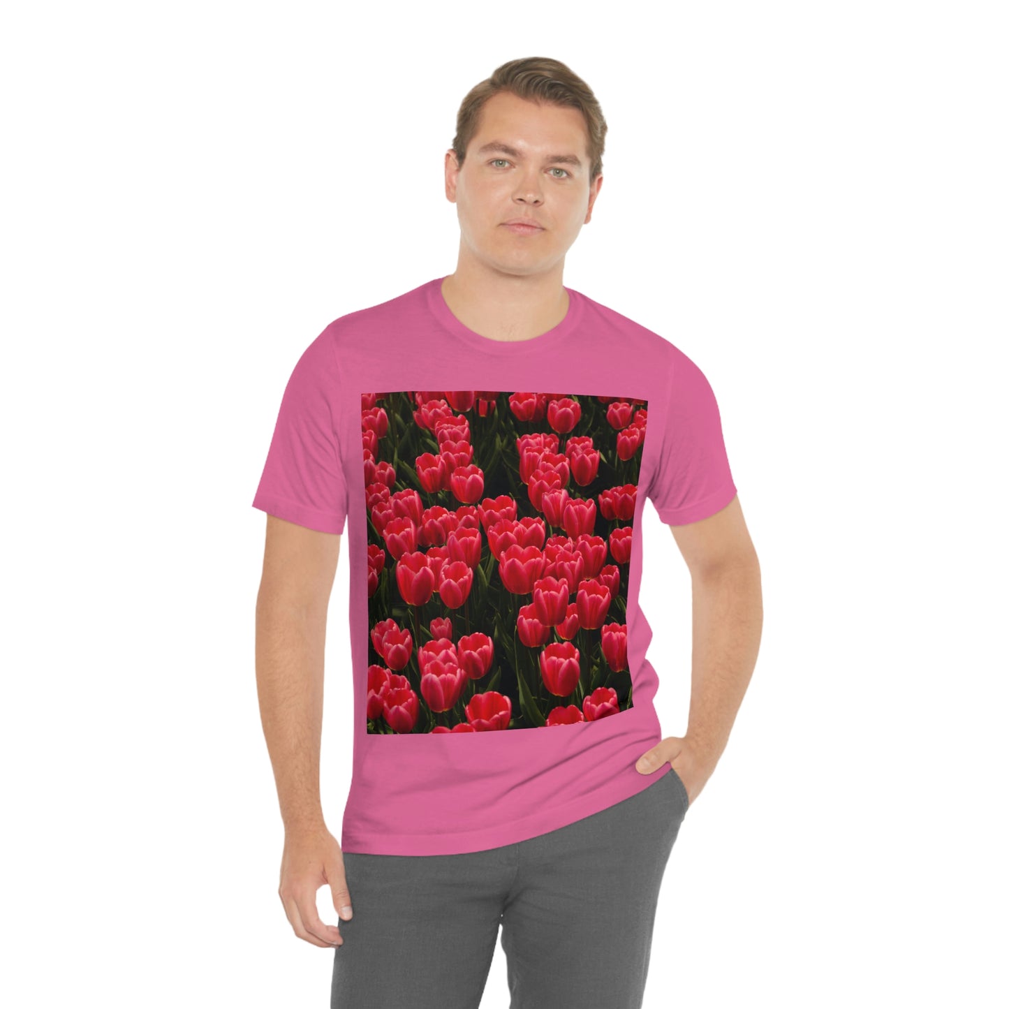 Flowers 24 Unisex Jersey Short Sleeve Tee